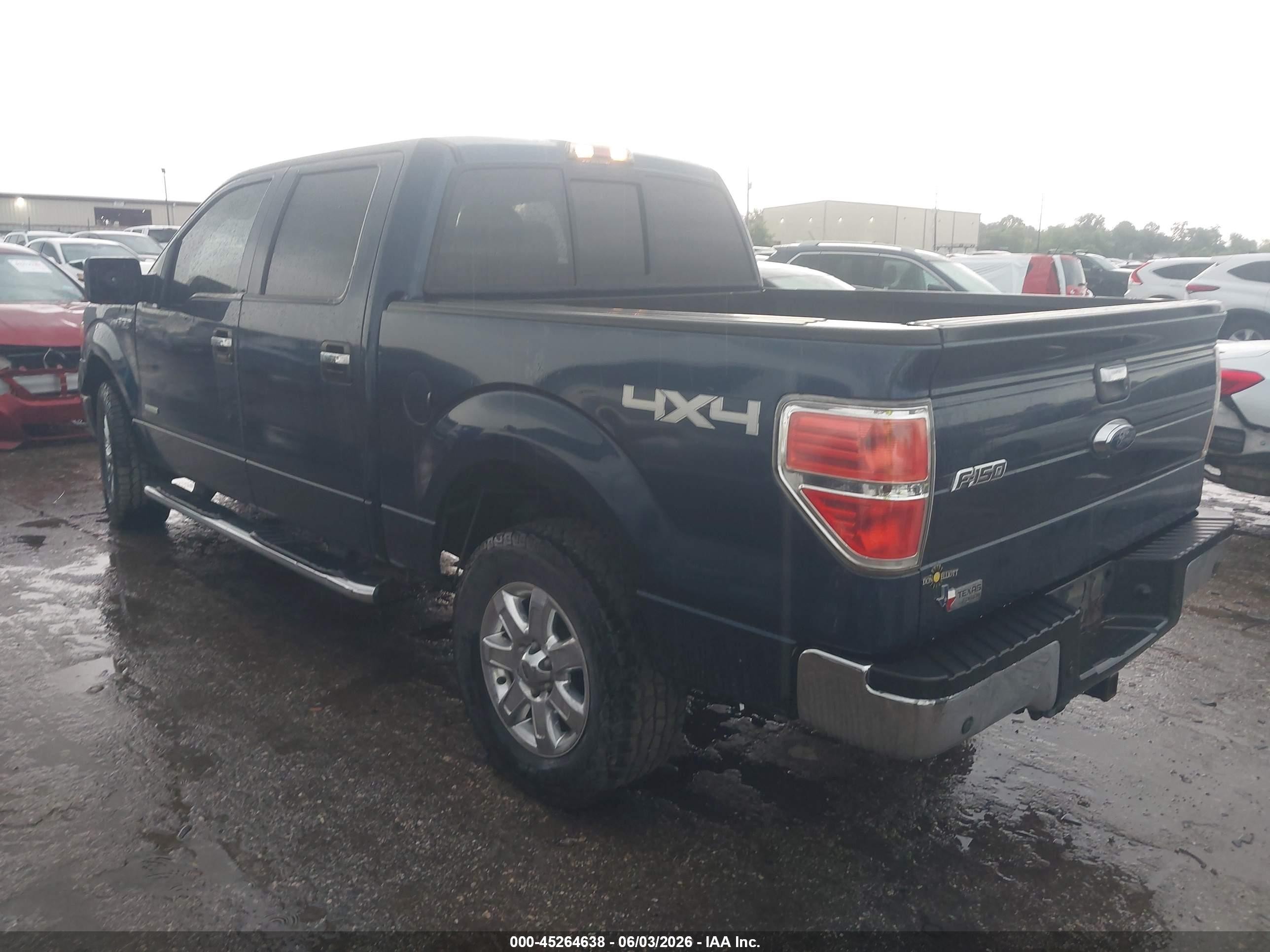 2014 Ford F-150 Xlt Dark Blue vin: 1FTFW1ET5EKE47095