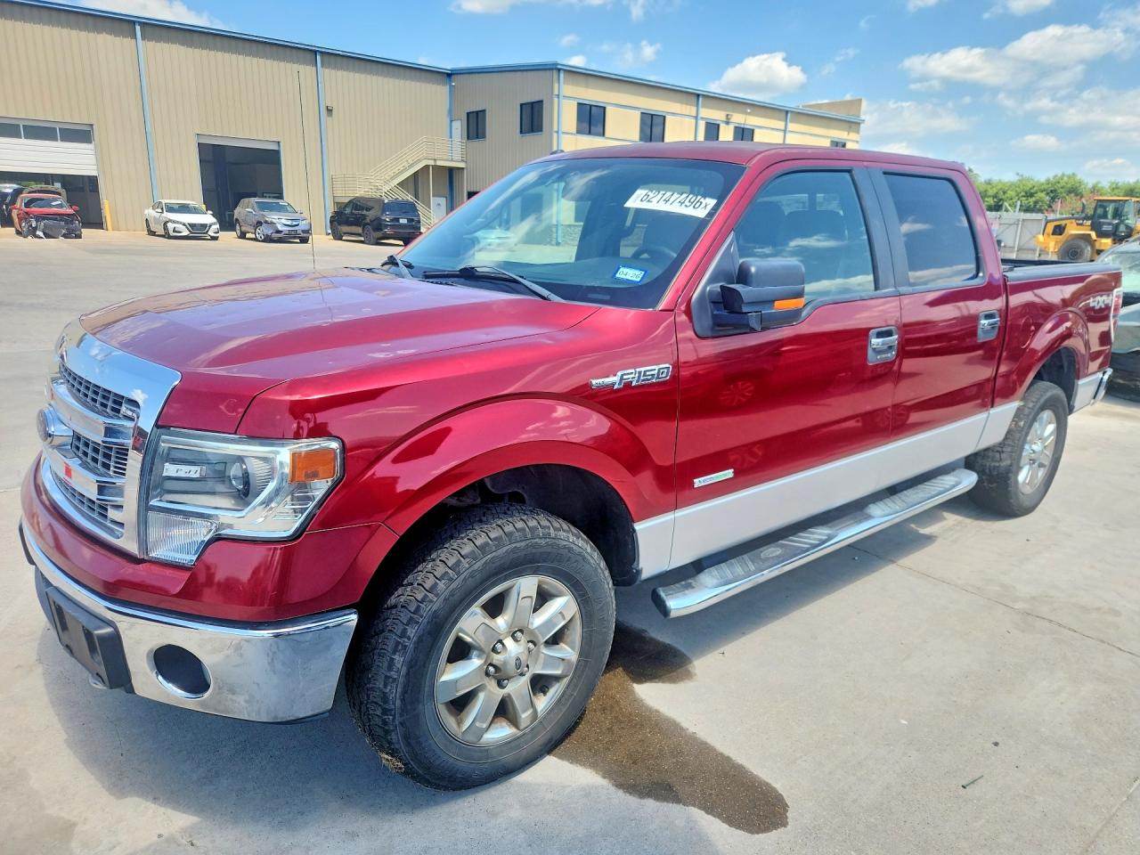 2014 Ford F150 Supercrew Maroon vin: 1FTFW1ET5EKE78489