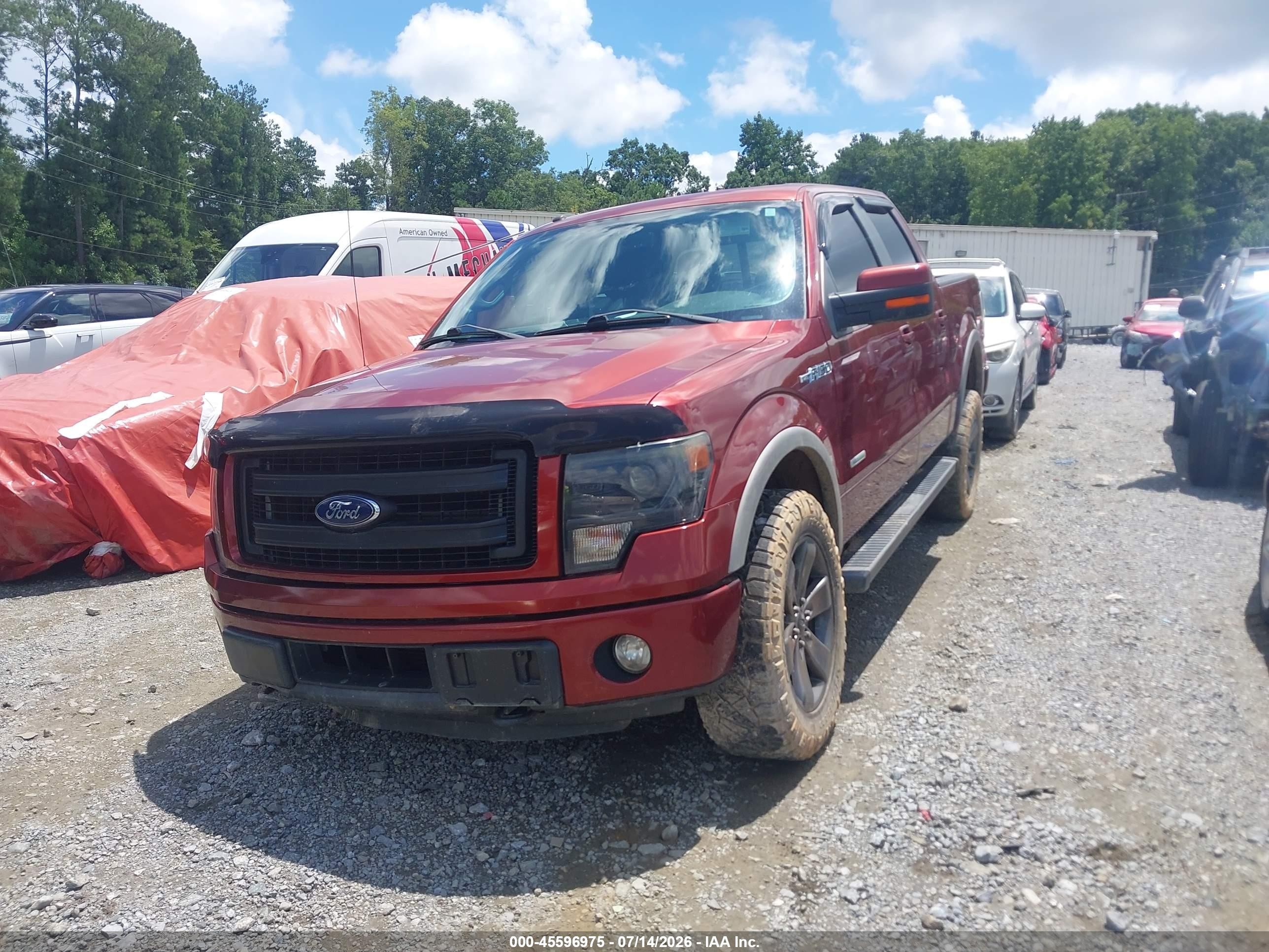 2014 Ford F-150 Fx4/king Ranch/lariat/limited/platinum/xl/xlt Красный vin: 1FTFW1ET5EKF31949