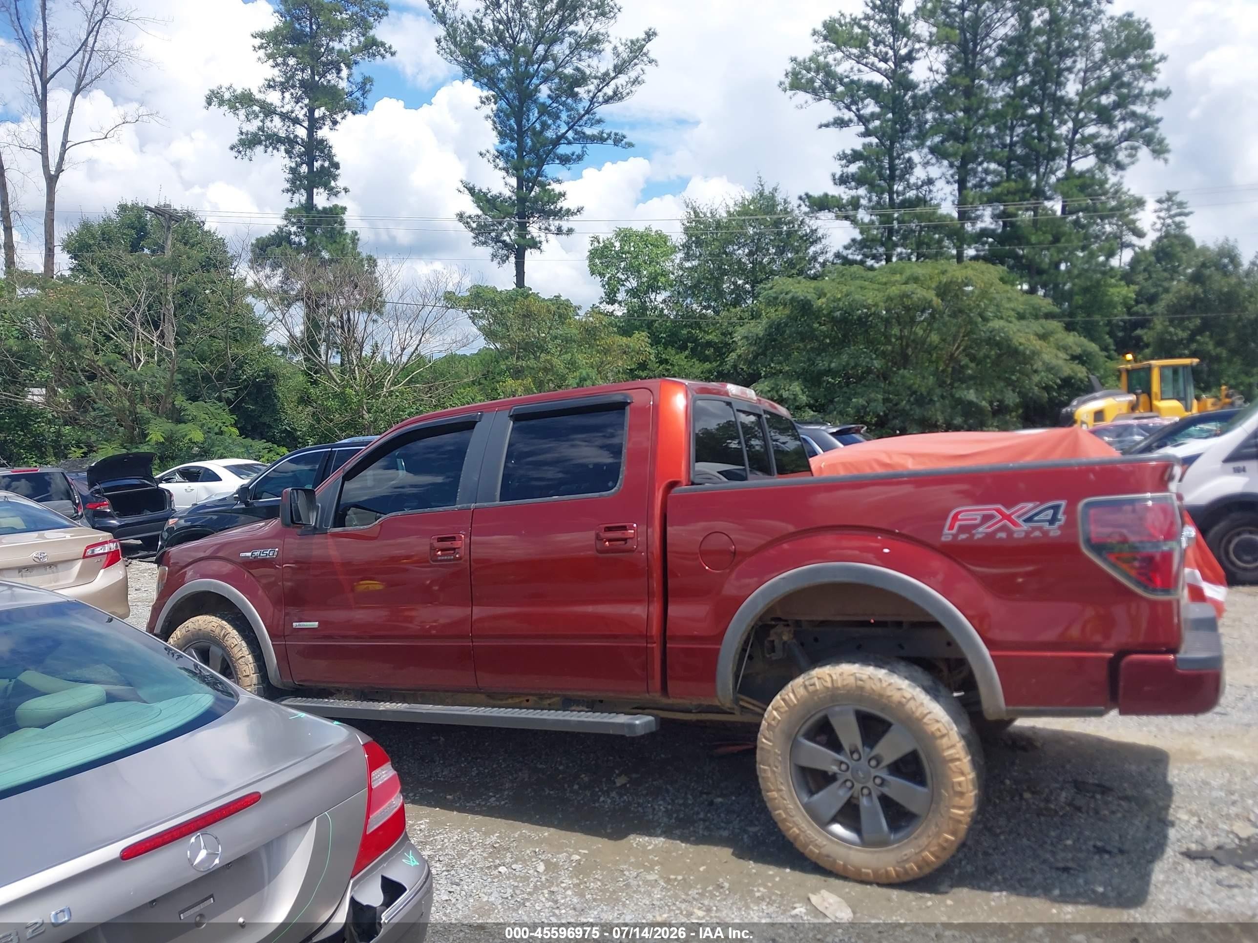 2014 Ford F-150 Fx4/king Ranch/lariat/limited/platinum/xl/xlt Красный vin: 1FTFW1ET5EKF31949