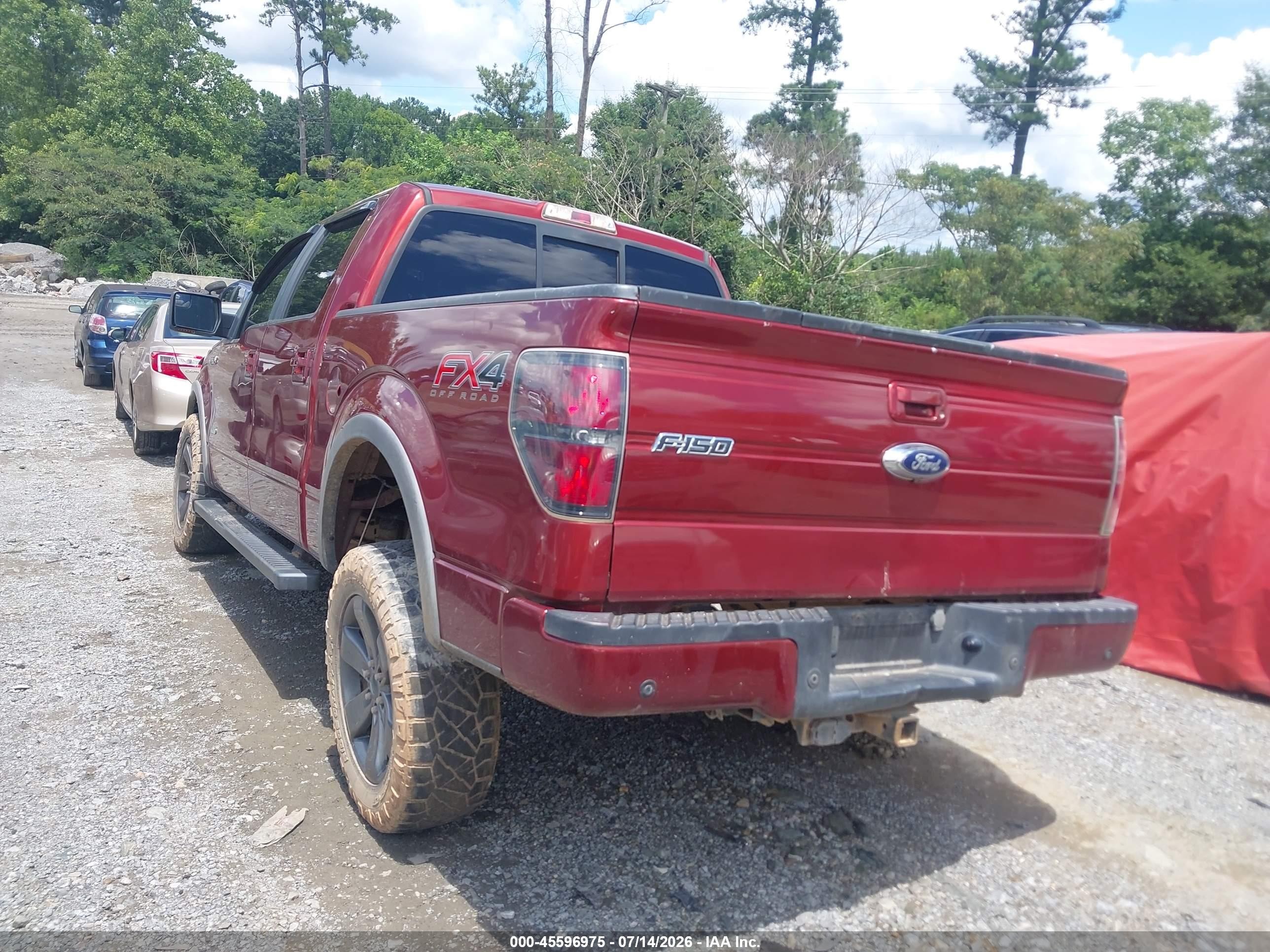 2014 Ford F-150 Fx4/king Ranch/lariat/limited/platinum/xl/xlt Красный vin: 1FTFW1ET5EKF31949