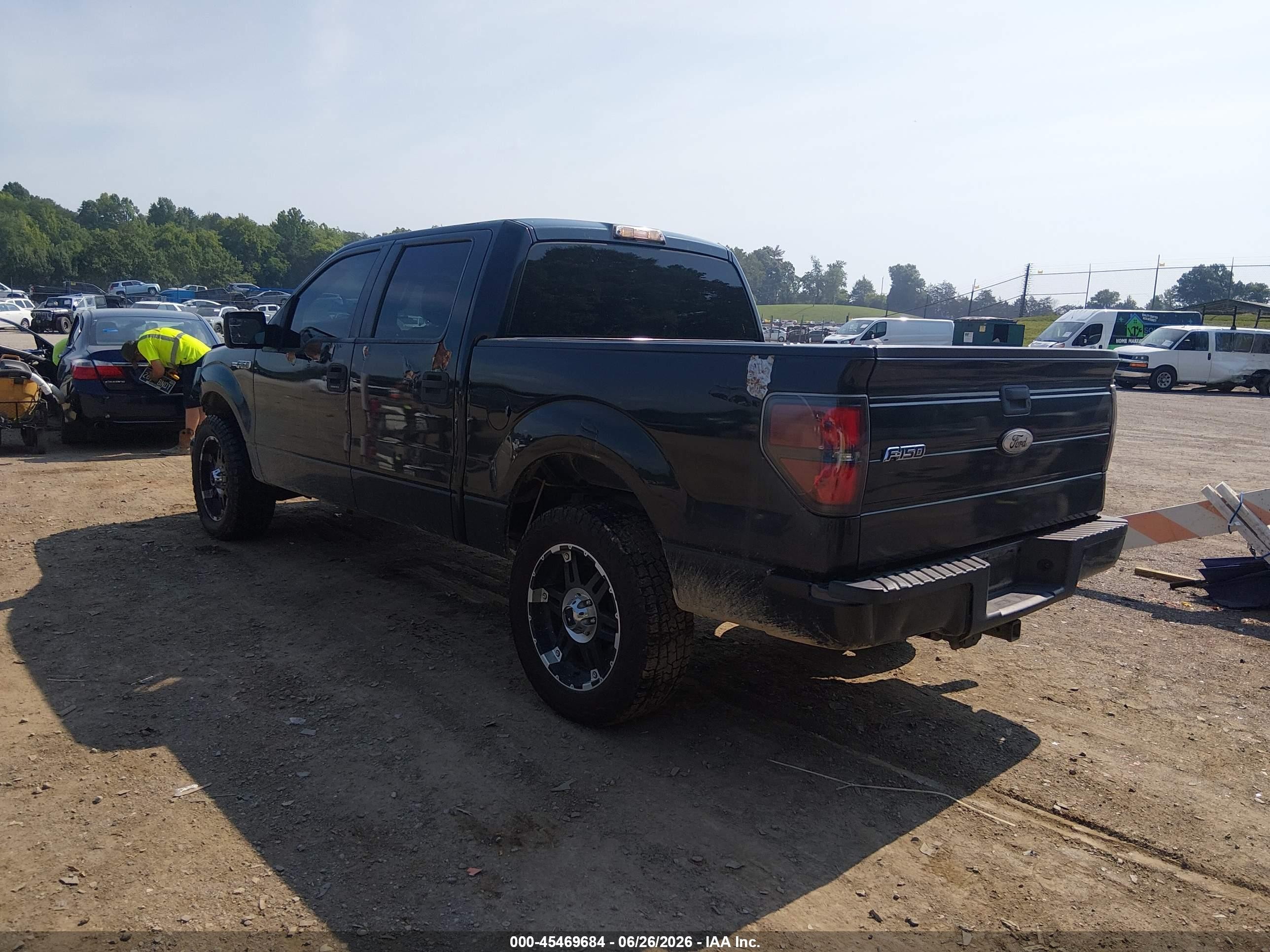 2011 Ford F-150 Fx4/king Ranch/lariat/platinum/xlt Black vin: 1FTFW1ET6BFA59281