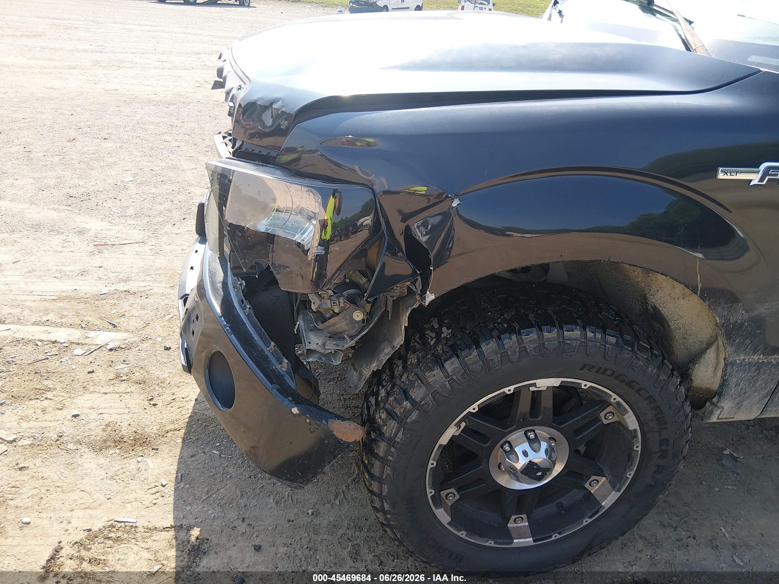 2011 Ford F-150 Fx4/king Ranch/lariat/platinum/xlt Black vin: 1FTFW1ET6BFA59281