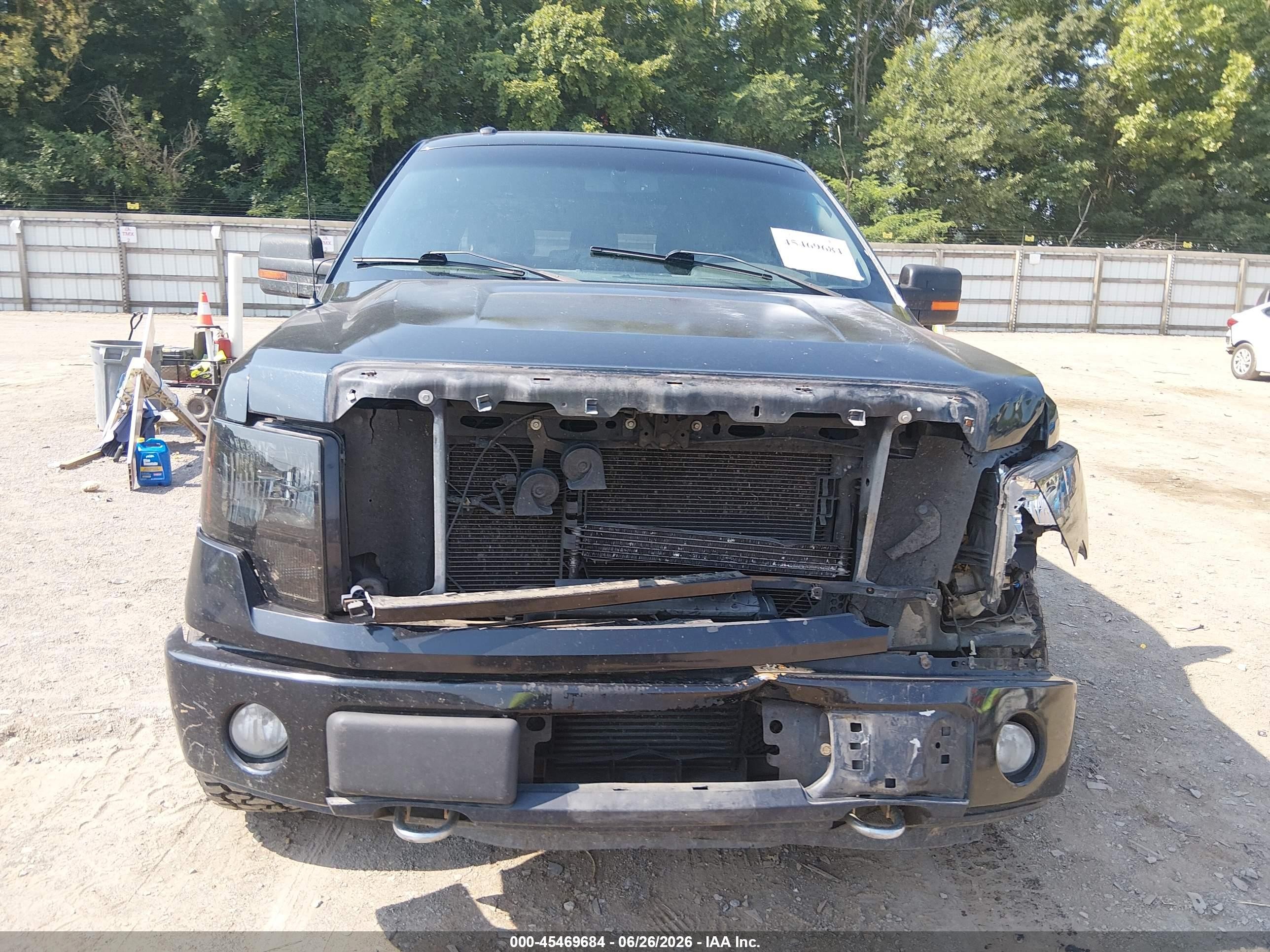 2011 Ford F-150 Fx4/king Ranch/lariat/platinum/xlt Black vin: 1FTFW1ET6BFA59281