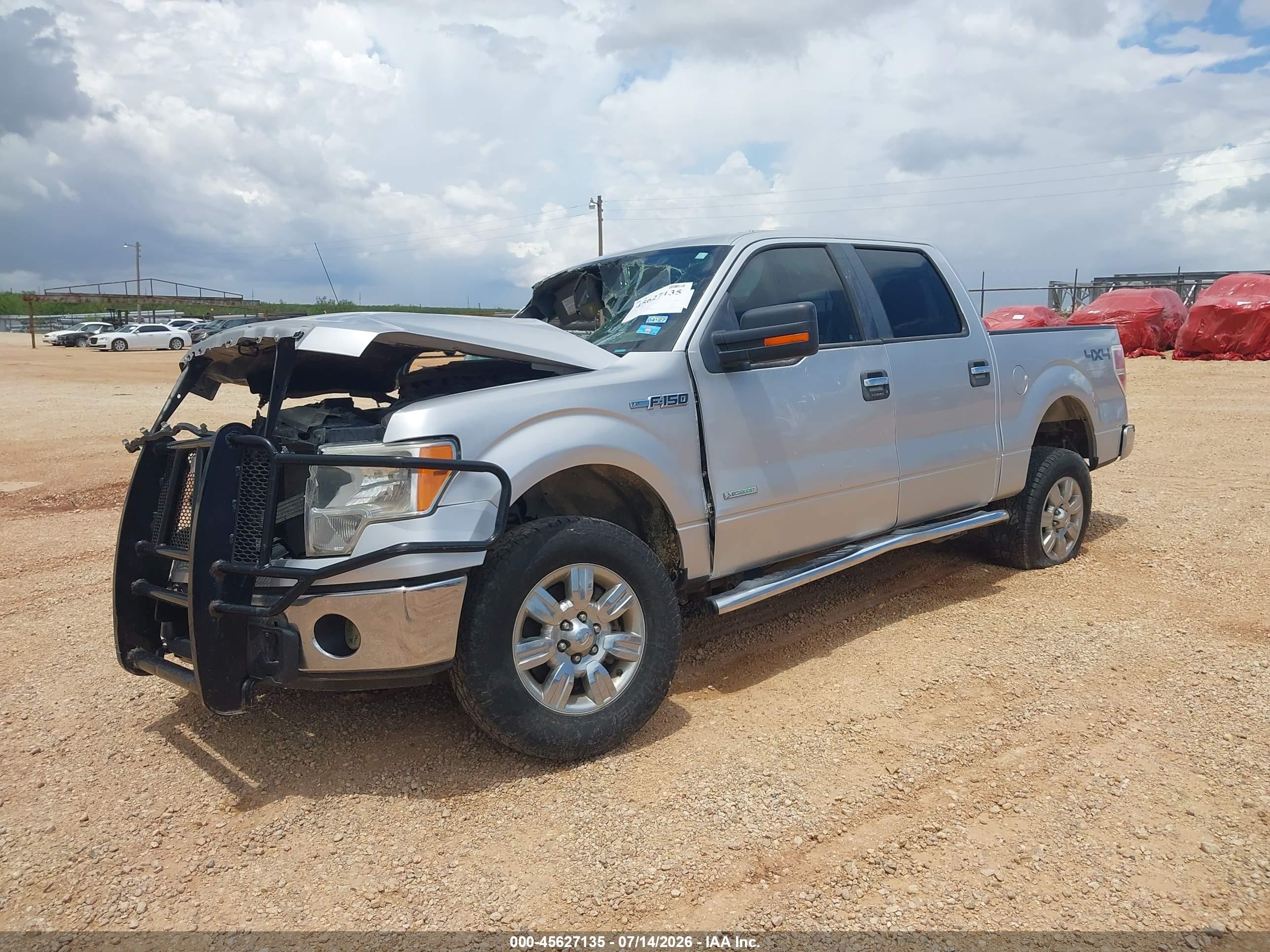 2011 Ford F-150 Xlt Silver vin: 1FTFW1ET6BFB32018