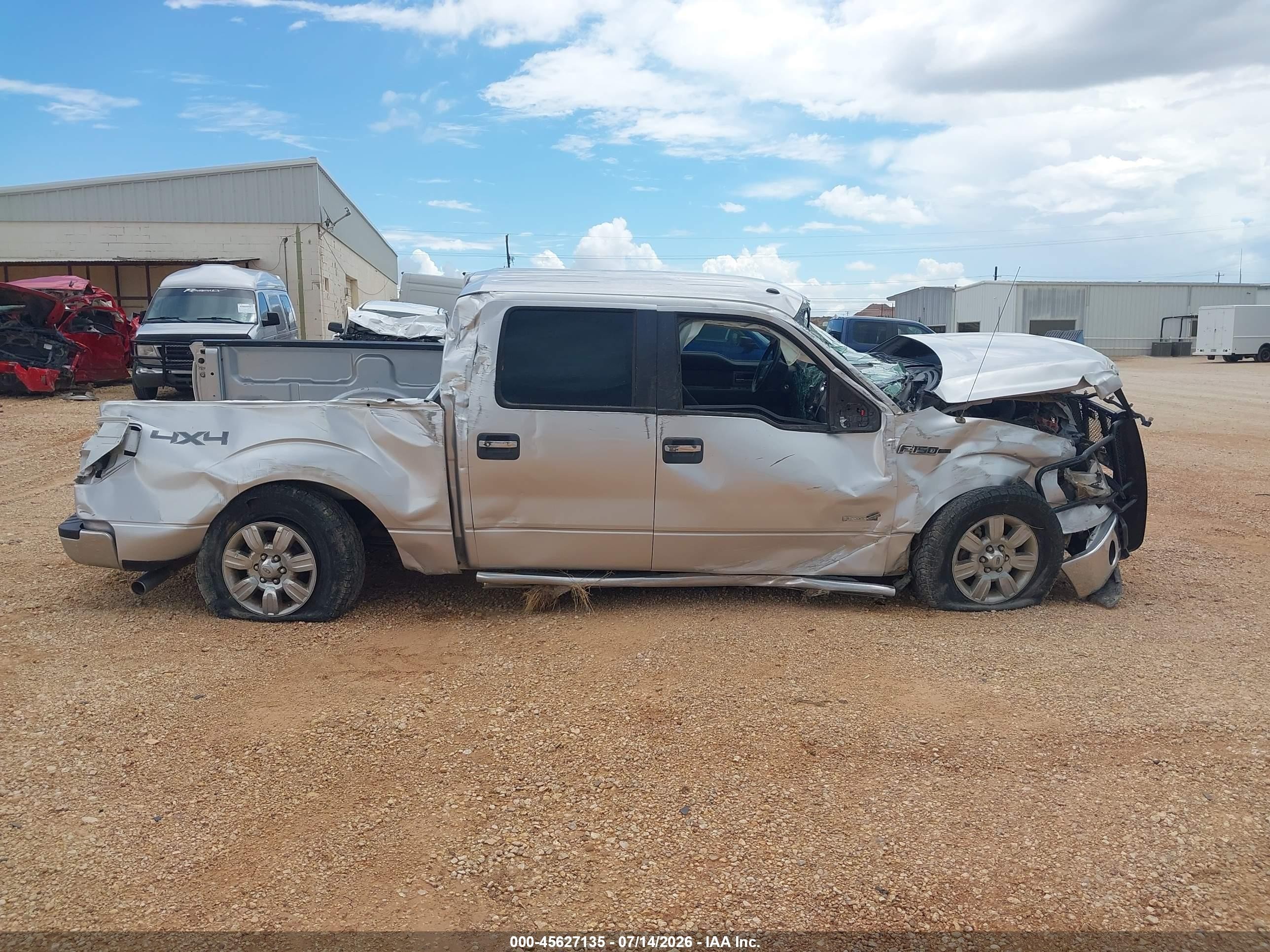 2011 Ford F-150 Xlt Silver vin: 1FTFW1ET6BFB32018