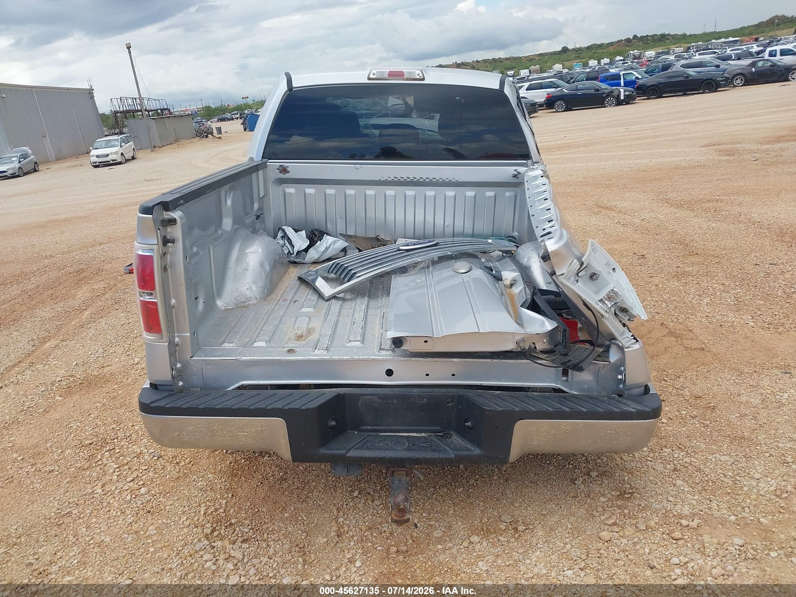 2011 Ford F-150 Xlt Silver vin: 1FTFW1ET6BFB32018
