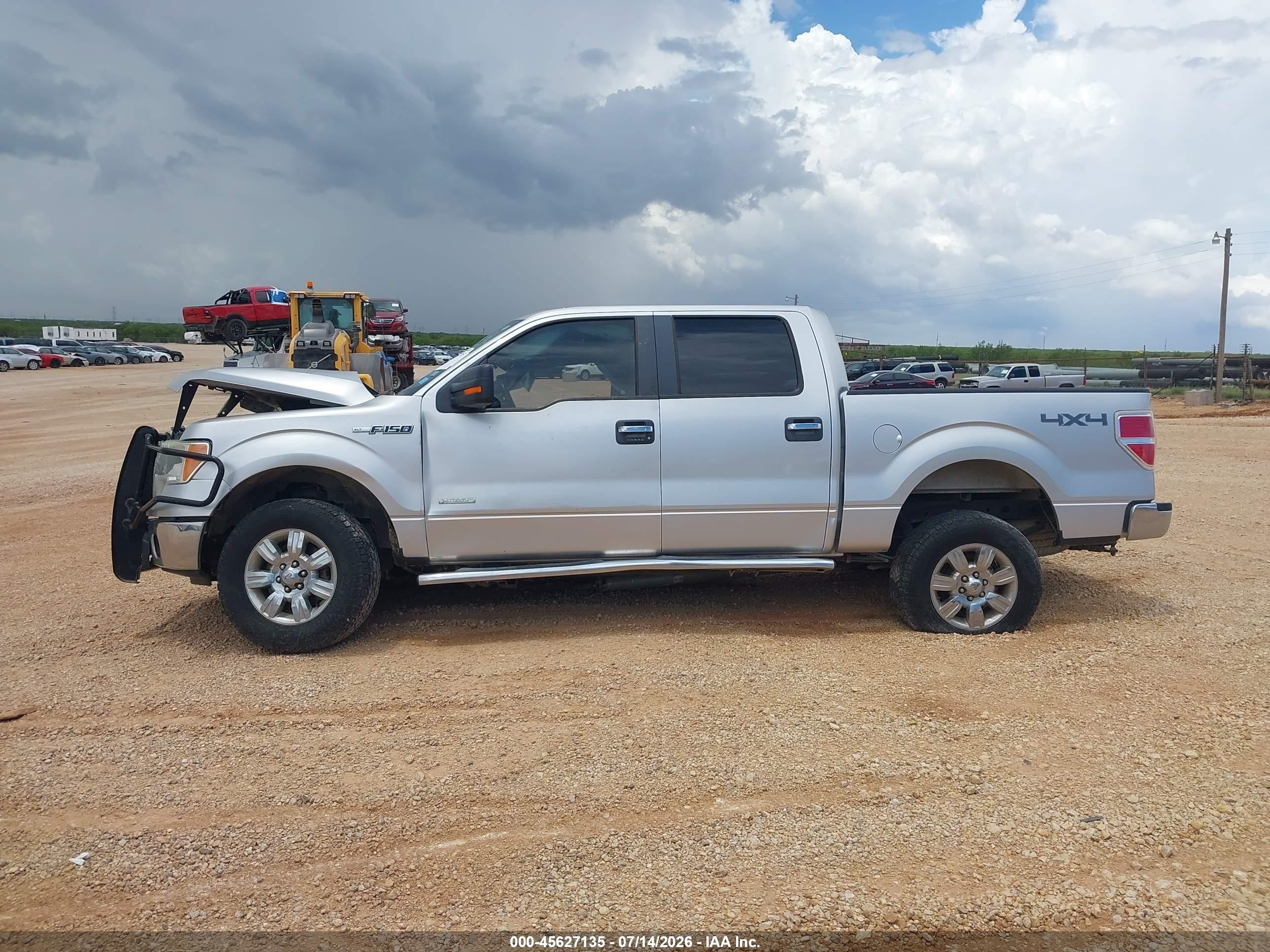 2011 Ford F-150 Xlt Silver vin: 1FTFW1ET6BFB32018