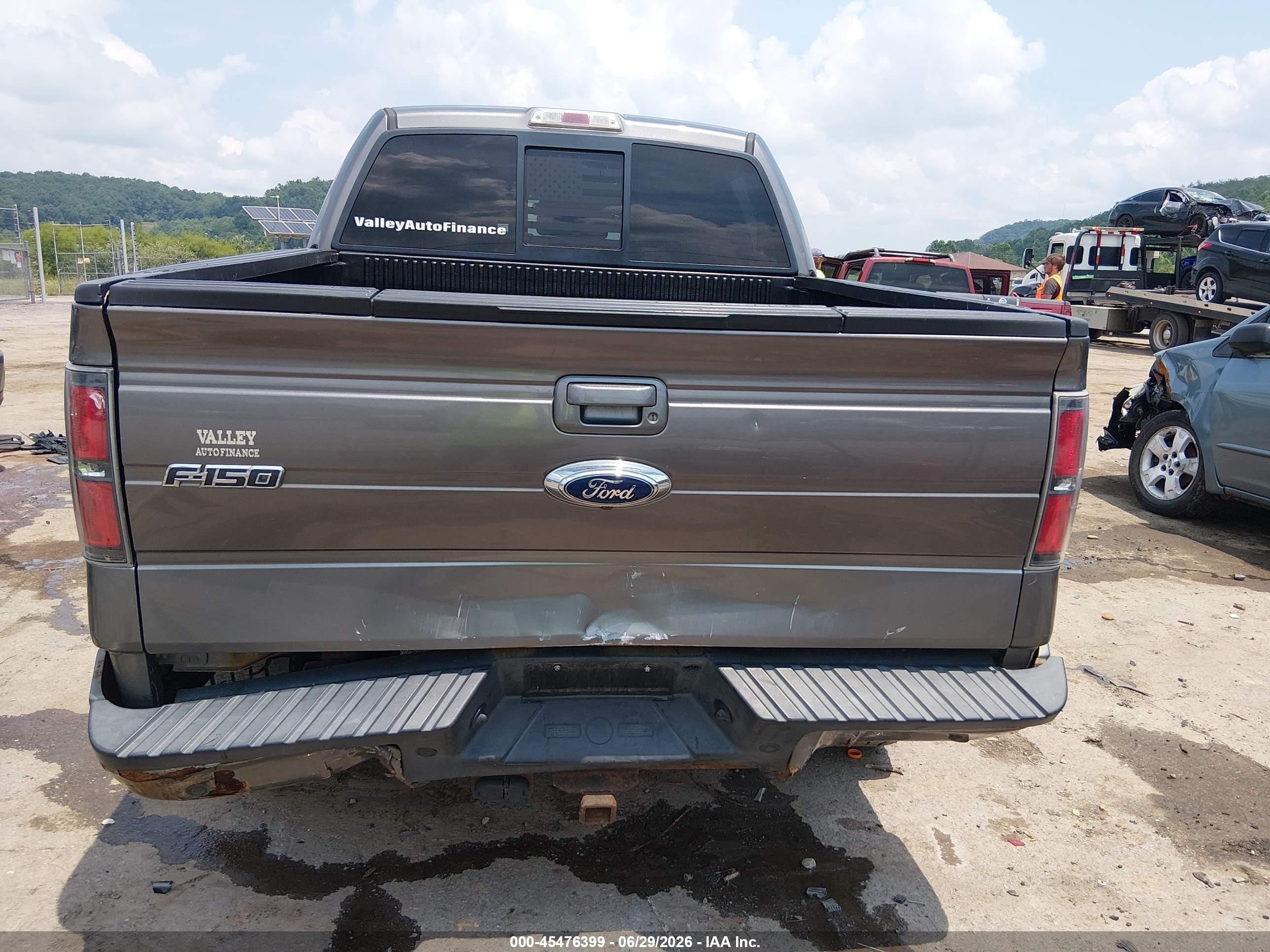 2011 Ford F-150 Fx4/king Ranch/lariat/platinum/xlt Gray vin: 1FTFW1ET6BFB34870