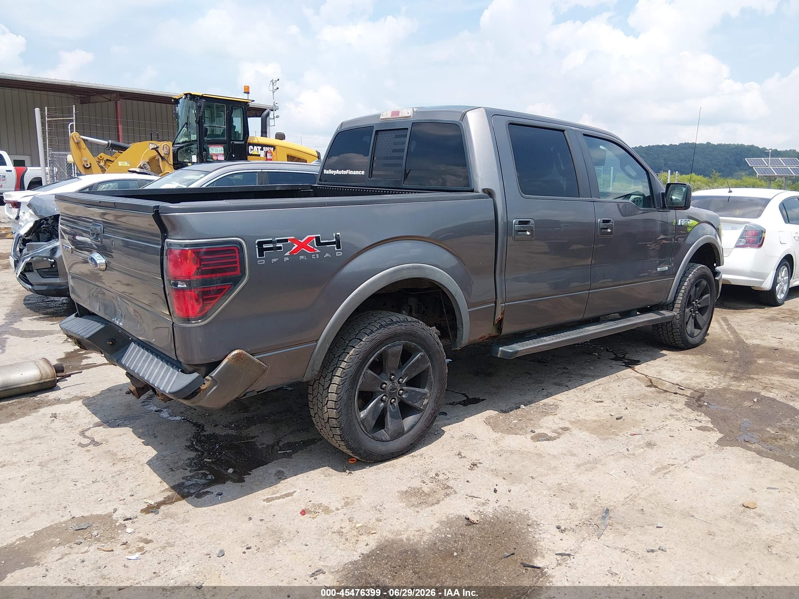 2011 Ford F-150 Fx4/king Ranch/lariat/platinum/xlt Gray vin: 1FTFW1ET6BFB34870