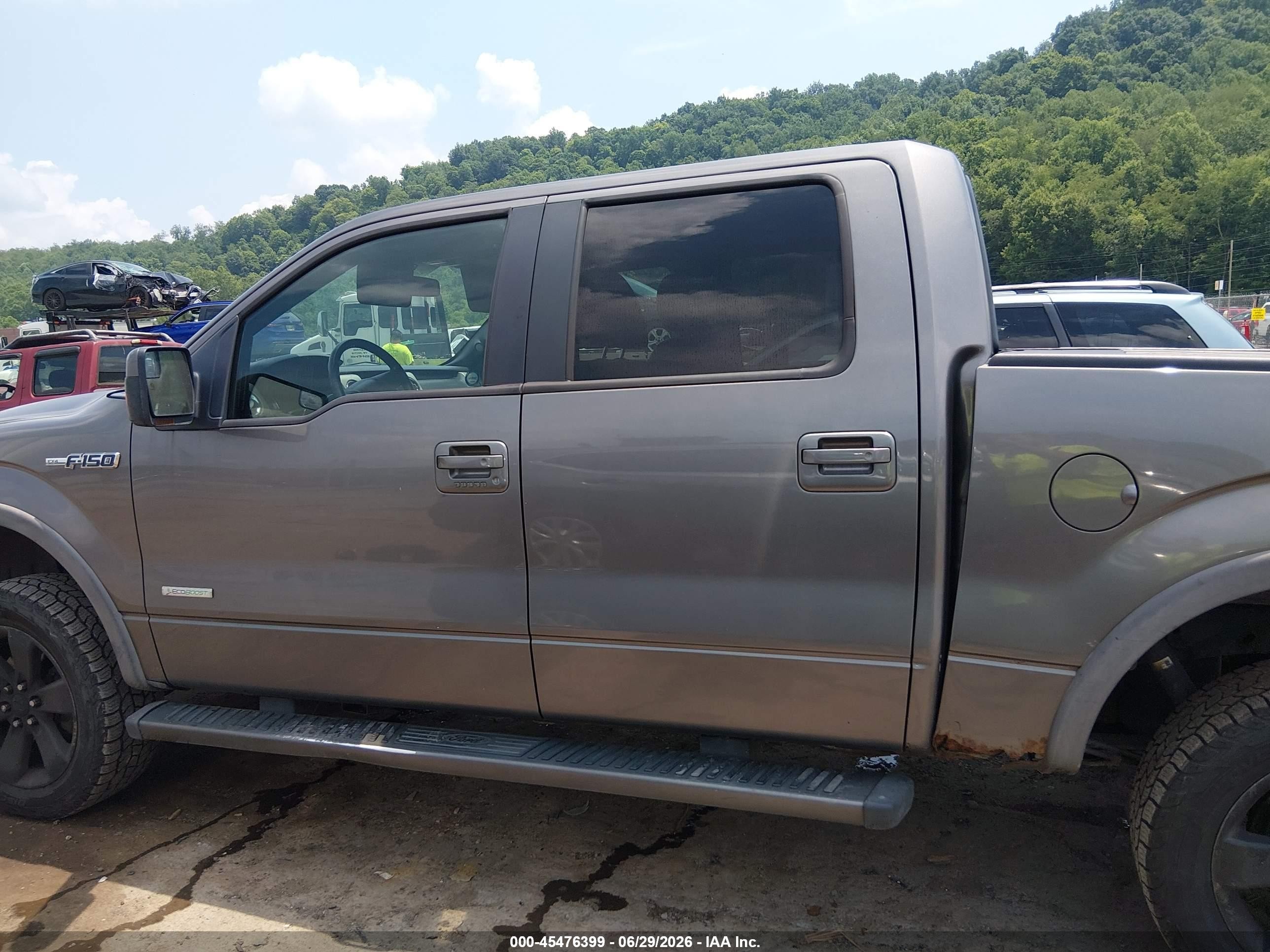 2011 Ford F-150 Fx4/king Ranch/lariat/platinum/xlt Gray vin: 1FTFW1ET6BFB34870