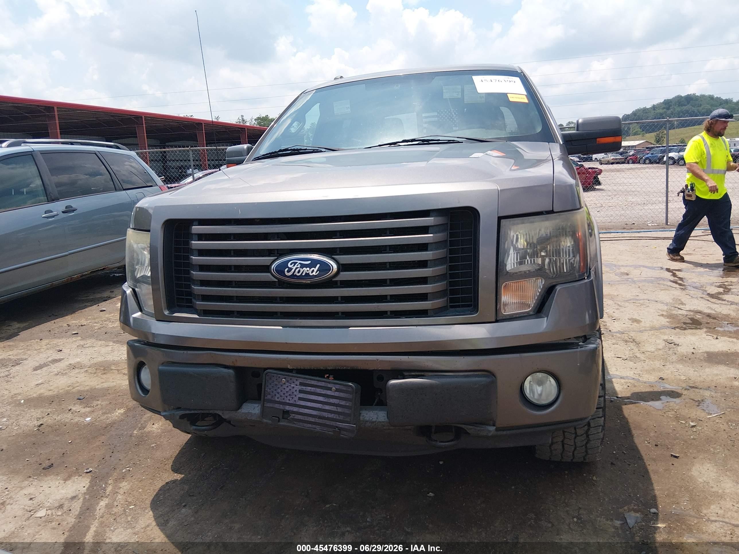2011 Ford F-150 Fx4/king Ranch/lariat/platinum/xlt Gray vin: 1FTFW1ET6BFB34870
