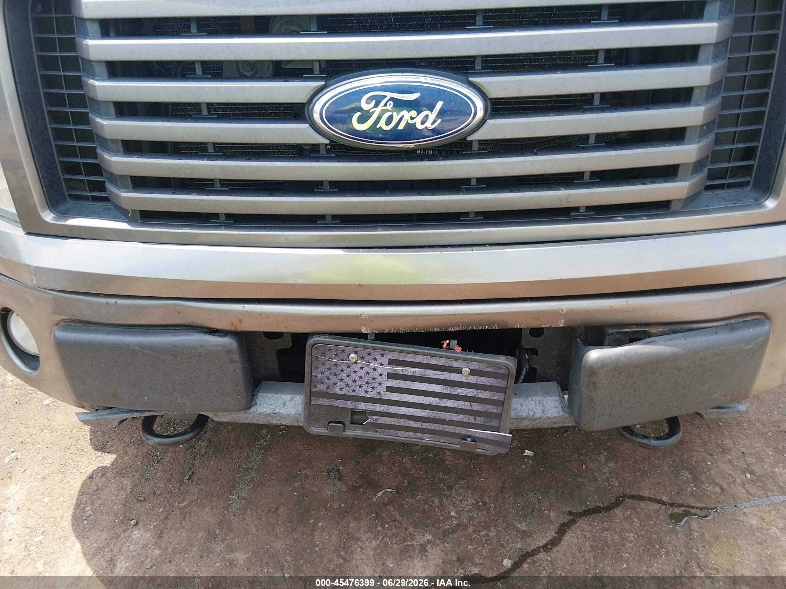 2011 Ford F-150 Fx4/king Ranch/lariat/platinum/xlt Gray vin: 1FTFW1ET6BFB34870