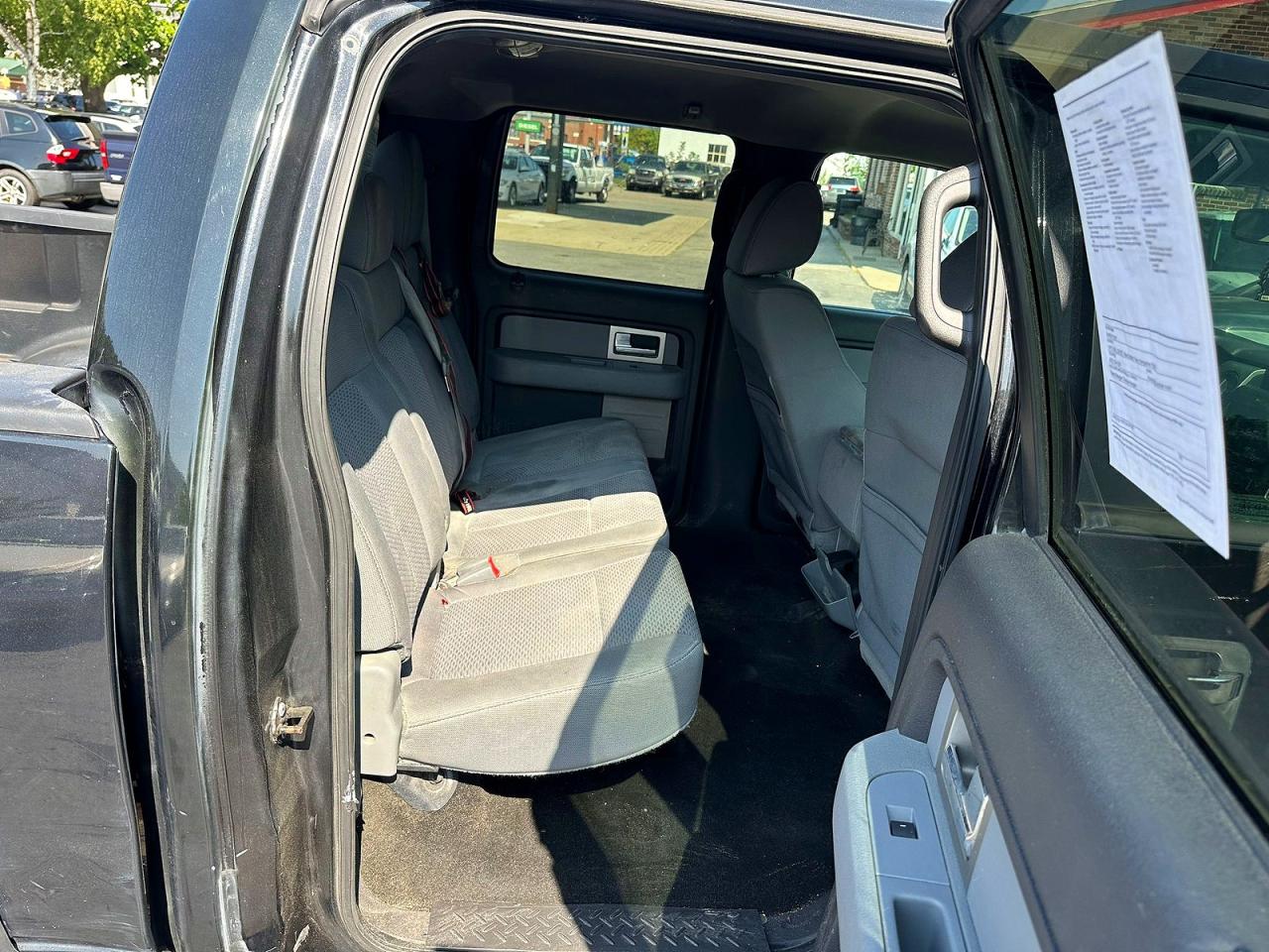 2011 Ford F150 Supercrew Black vin: 1FTFW1ET6BFB74527
