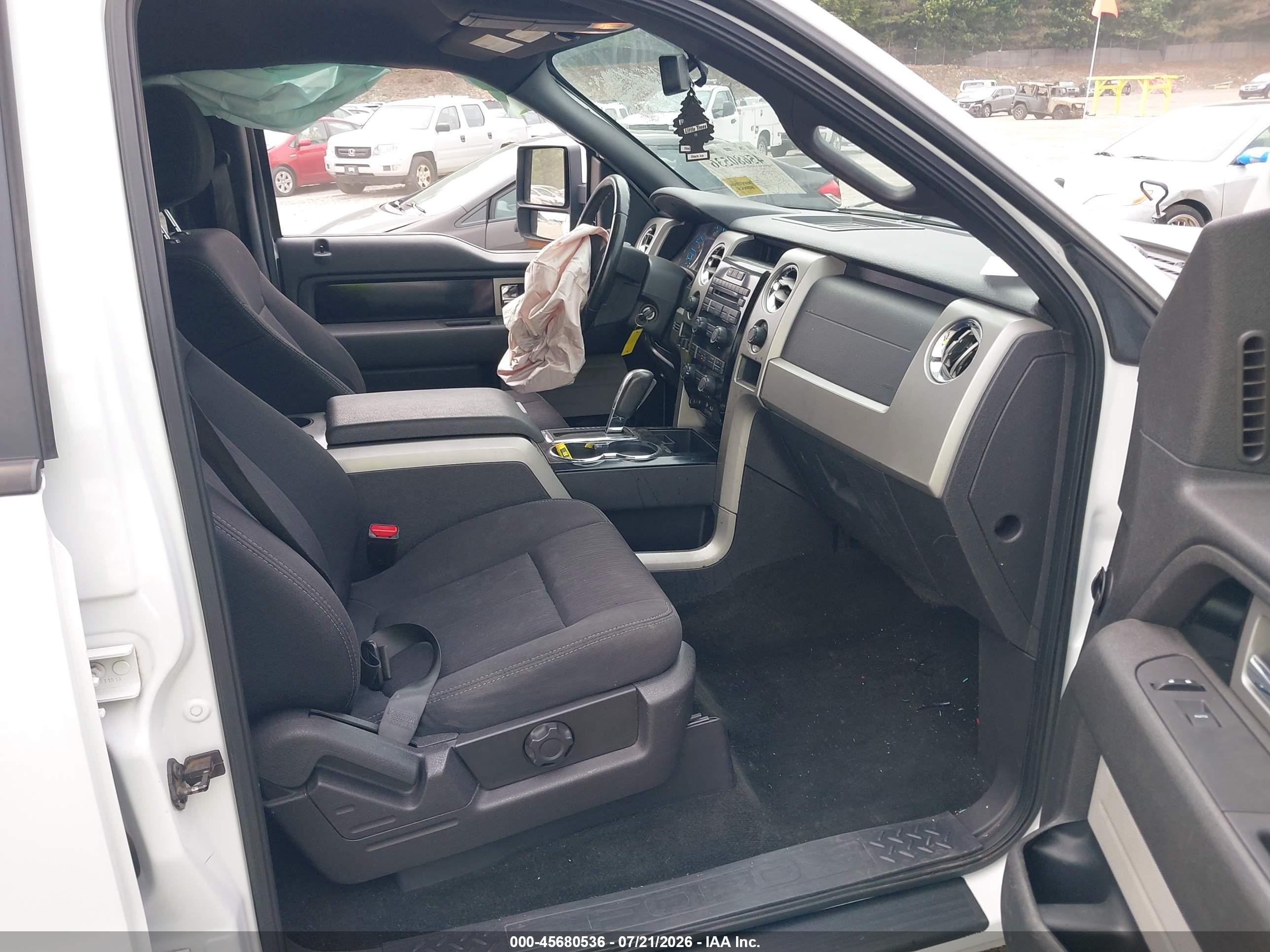 2011 Ford F-150 Fx4 White vin: 1FTFW1ET6BFC14864