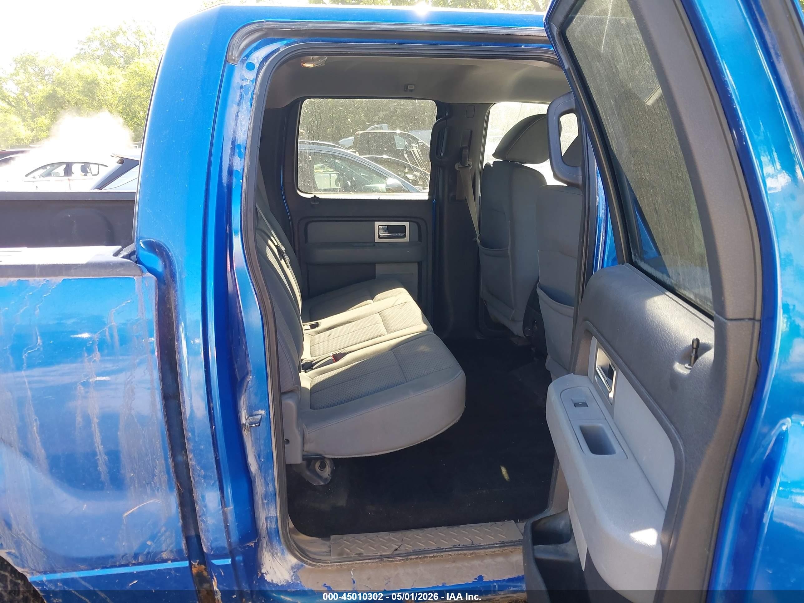 2011 Ford F-150 Xlt Blue vin: 1FTFW1ET6BFC14962