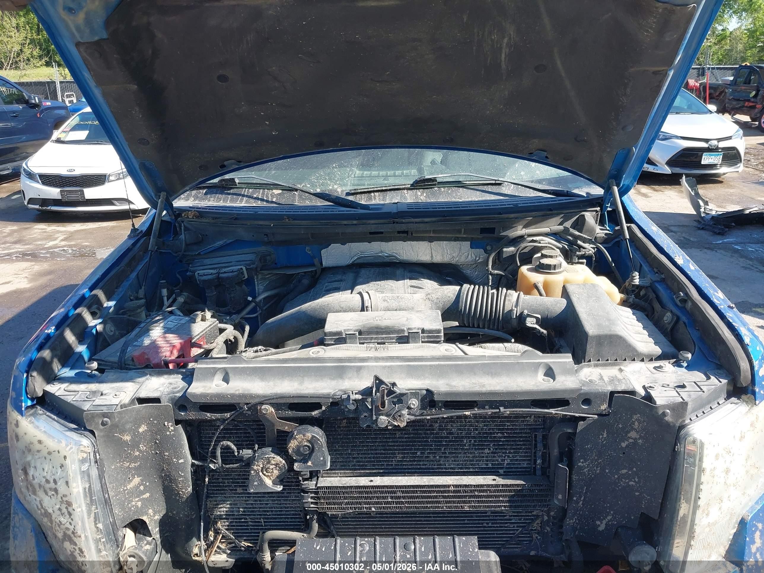 2011 Ford F-150 Xlt Blue vin: 1FTFW1ET6BFC14962