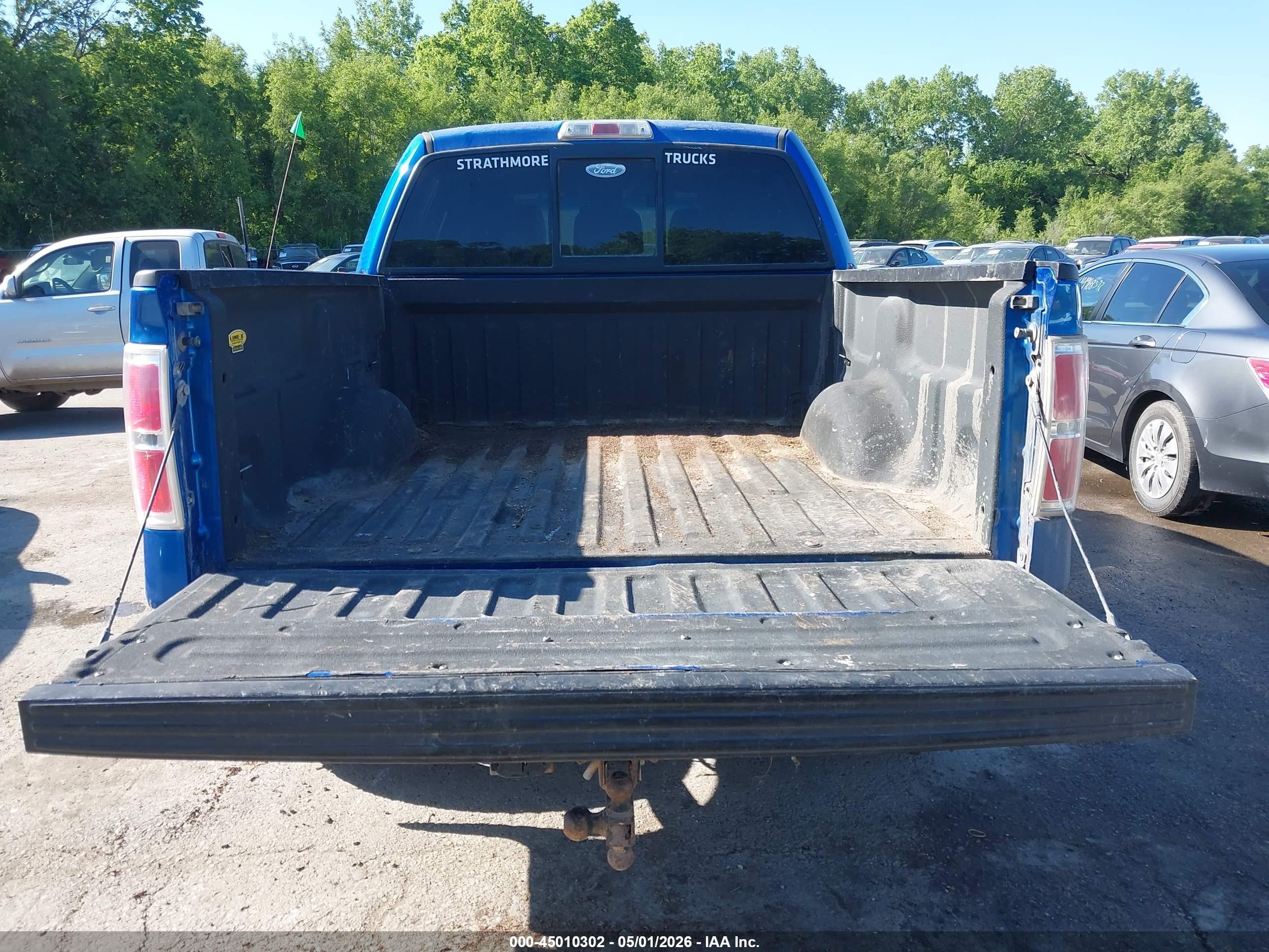 2011 Ford F-150 Xlt Blue vin: 1FTFW1ET6BFC14962