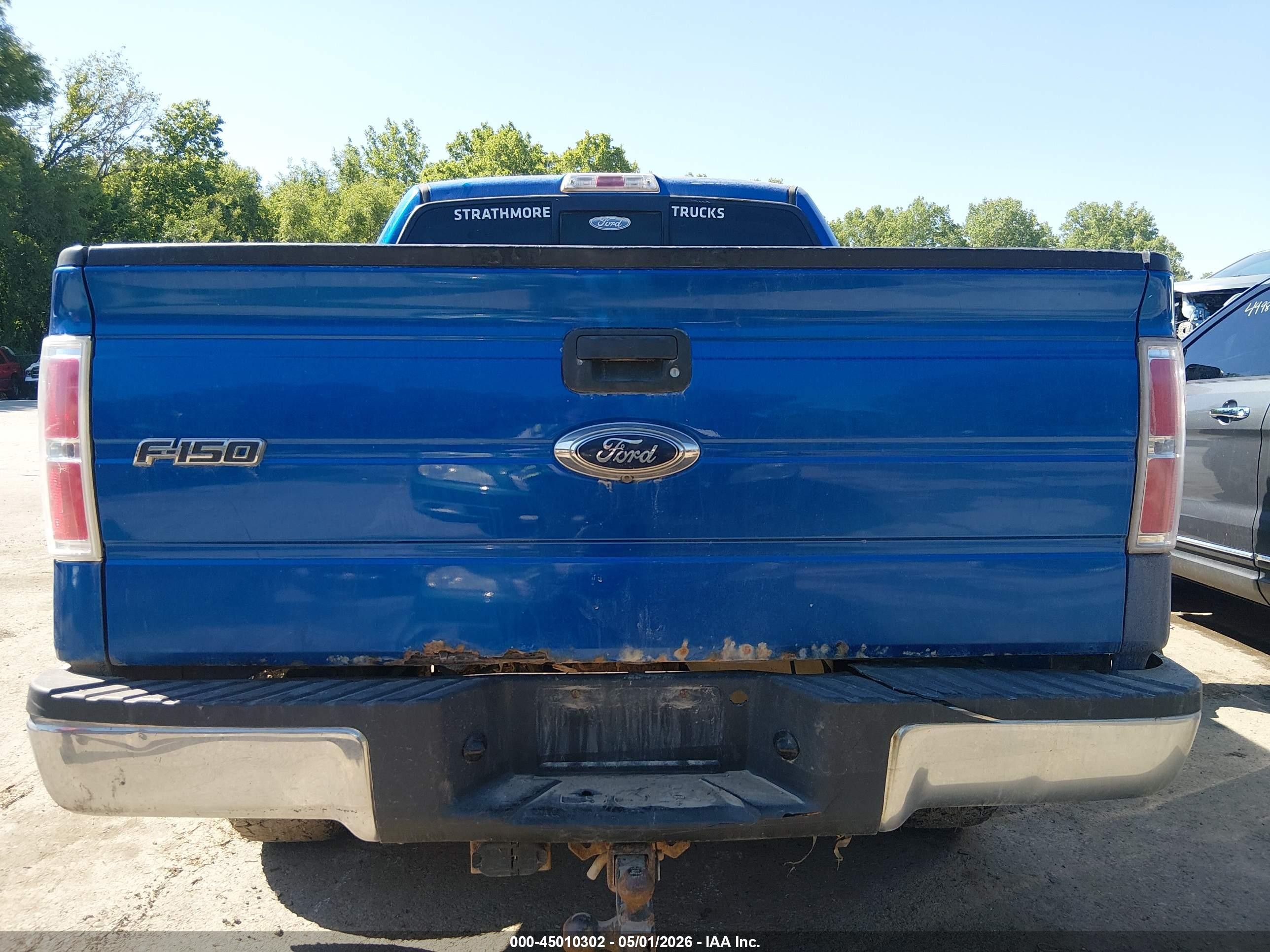 2011 Ford F-150 Xlt Blue vin: 1FTFW1ET6BFC14962