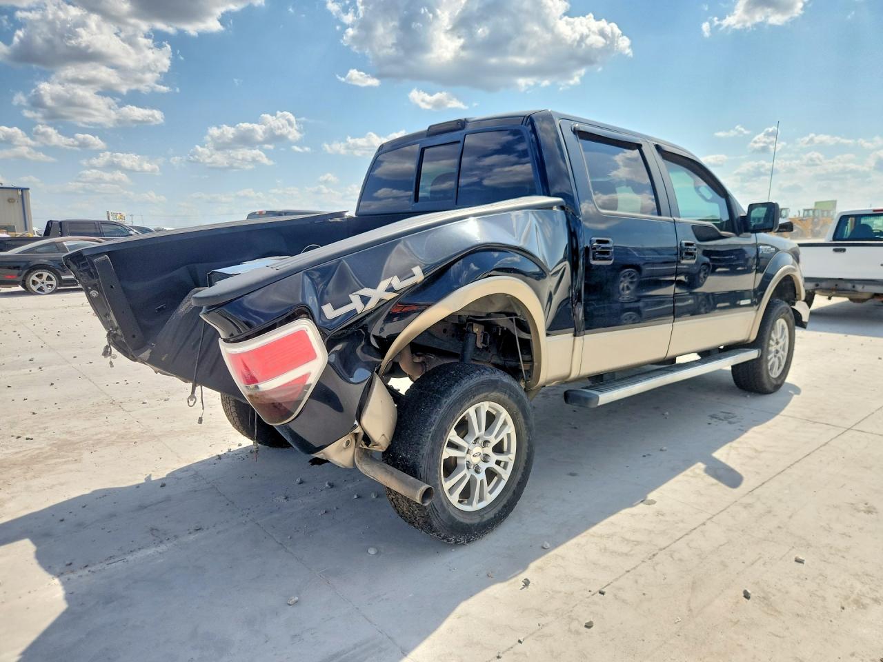 2011 Ford F150 Supercrew Black vin: 1FTFW1ET6BFC19918