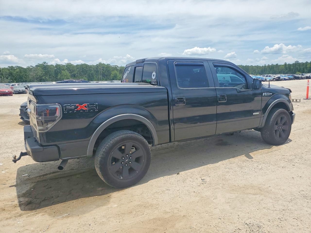 2011 Ford F150 Supercrew Black vin: 1FTFW1ET6BFC35486
