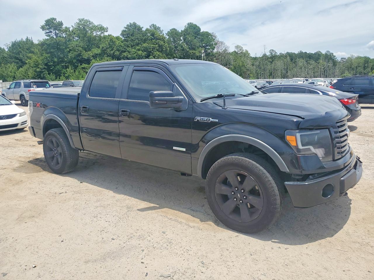 2011 Ford F150 Supercrew Black vin: 1FTFW1ET6BFC35486