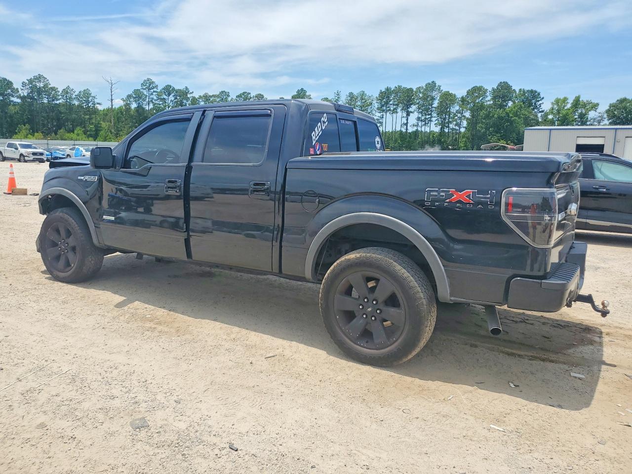 2011 Ford F150 Supercrew Black vin: 1FTFW1ET6BFC35486