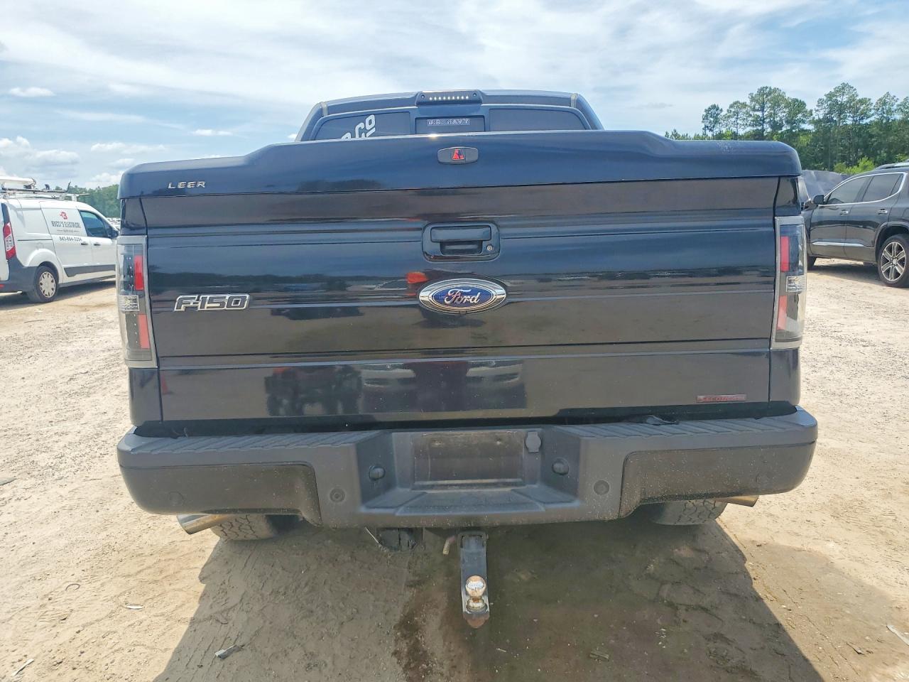 2011 Ford F150 Supercrew Black vin: 1FTFW1ET6BFC35486