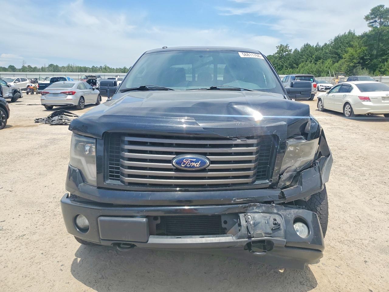 2011 Ford F150 Supercrew Black vin: 1FTFW1ET6BFC35486