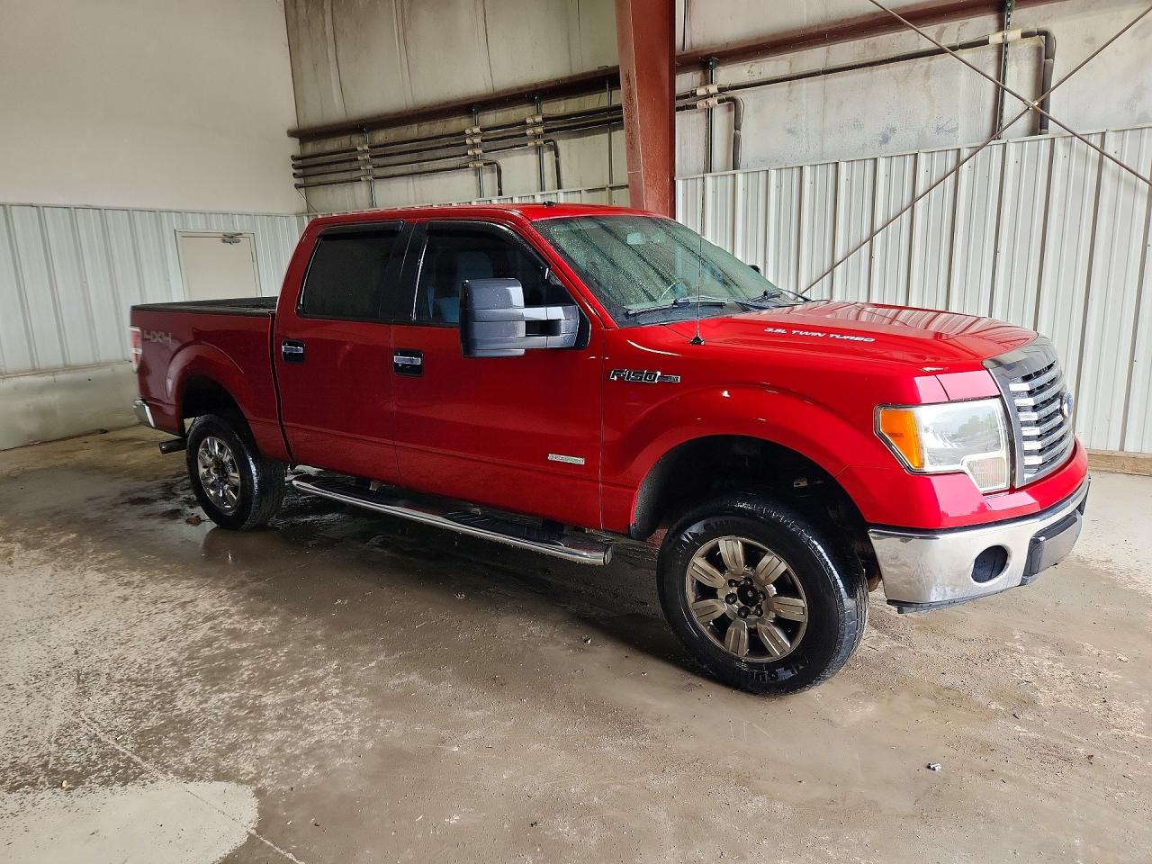 2011 Ford F150 Supercrew Burgundy vin: 1FTFW1ET6BFC69010