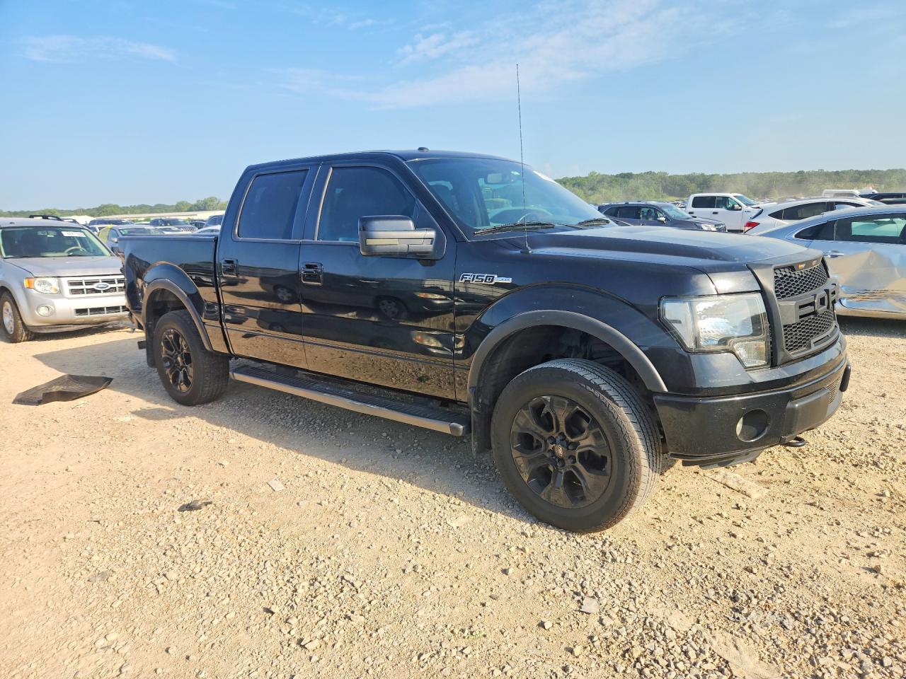 2011 Ford F150 Supercrew Черный vin: 1FTFW1ET6BFD31425