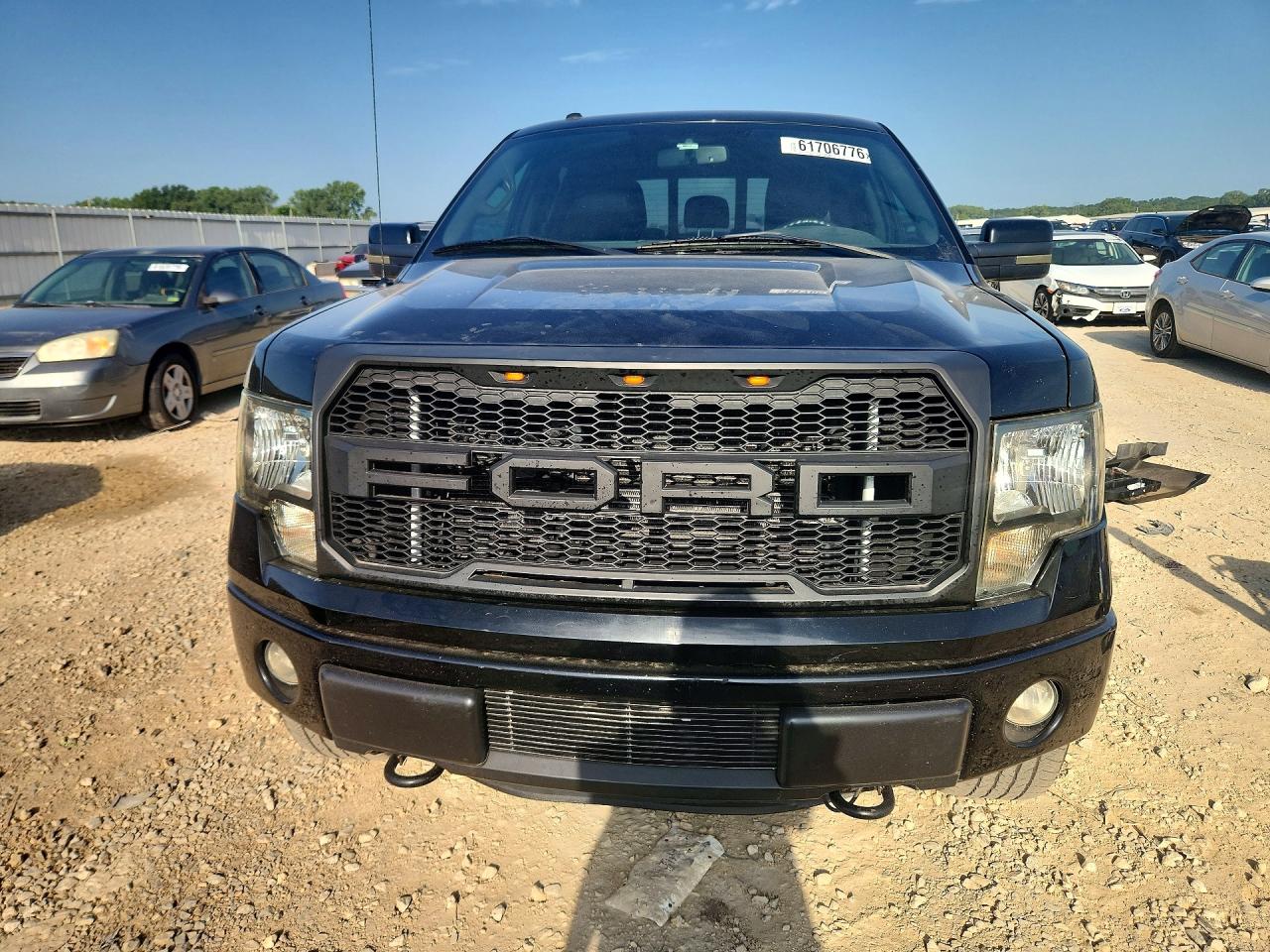 2011 Ford F150 Supercrew Черный vin: 1FTFW1ET6BFD31425
