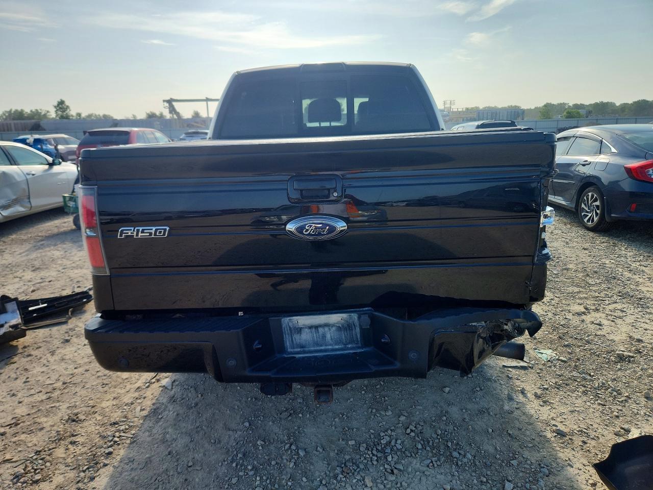 2011 Ford F150 Supercrew Черный vin: 1FTFW1ET6BFD31425