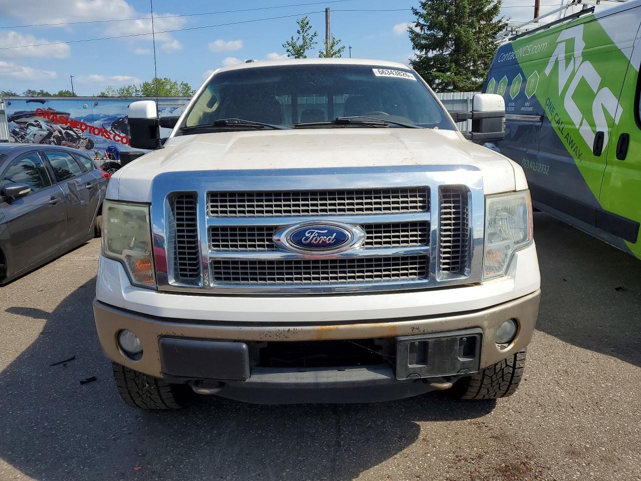2011 Ford F150 Supercrew White vin: 1FTFW1ET6BKD43470