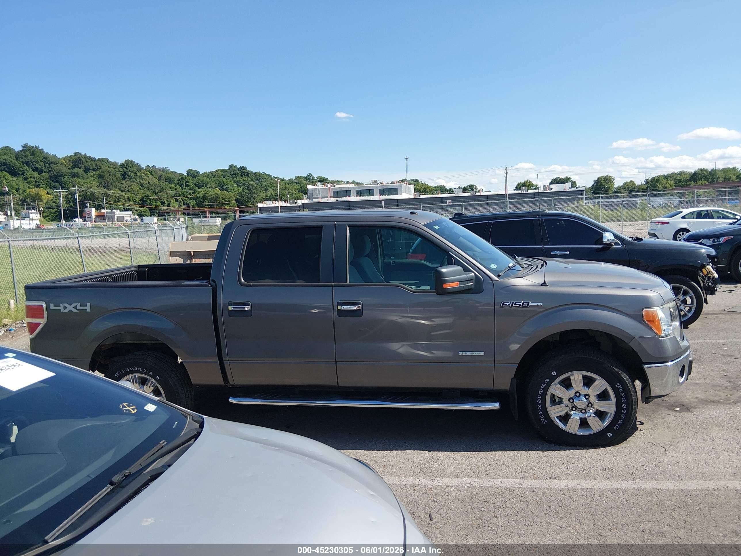 2011 Ford F-150 Xlt Gray vin: 1FTFW1ET6BKD81636