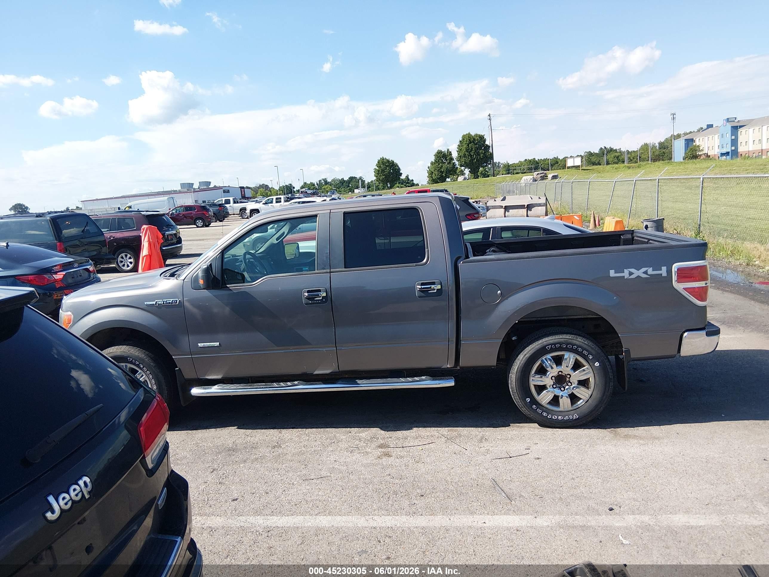 2011 Ford F-150 Xlt Gray vin: 1FTFW1ET6BKD81636