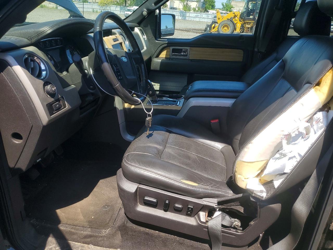 2011 Ford F150 Supercrew Black vin: 1FTFW1ET6BKE06454