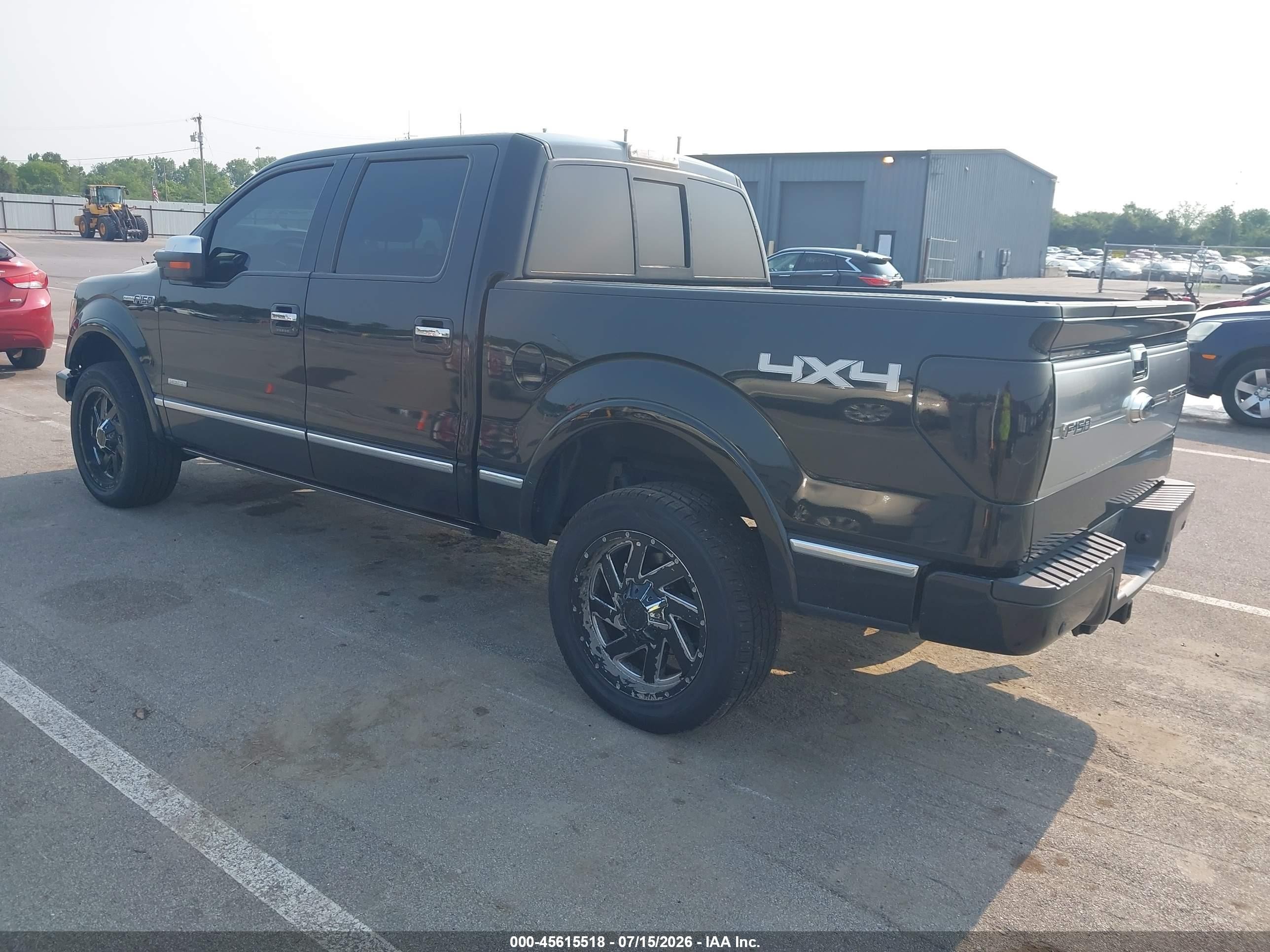 2012 Ford F-150 Platinum Black vin: 1FTFW1ET6CFA00426