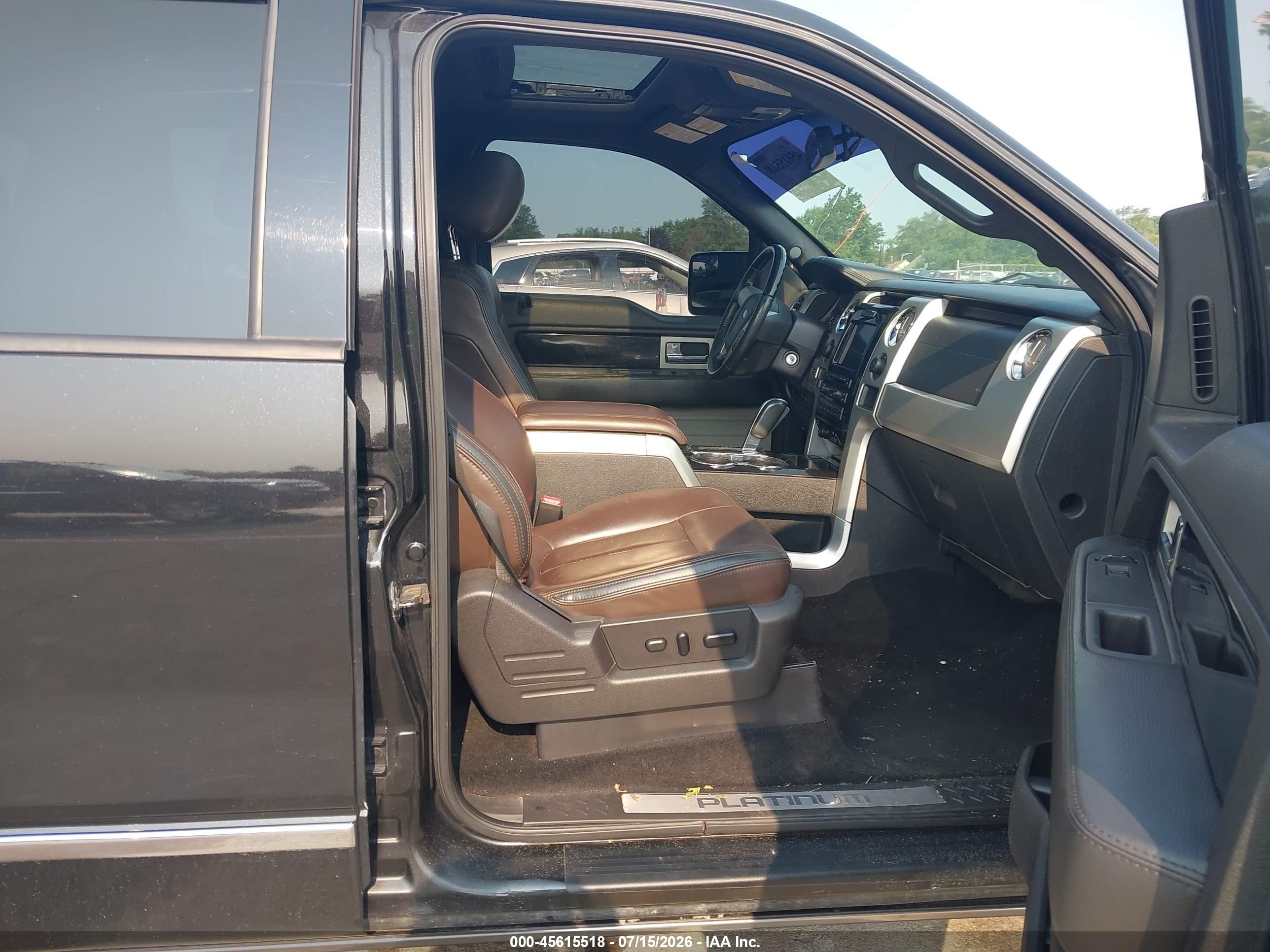 2012 Ford F-150 Platinum Black vin: 1FTFW1ET6CFA00426