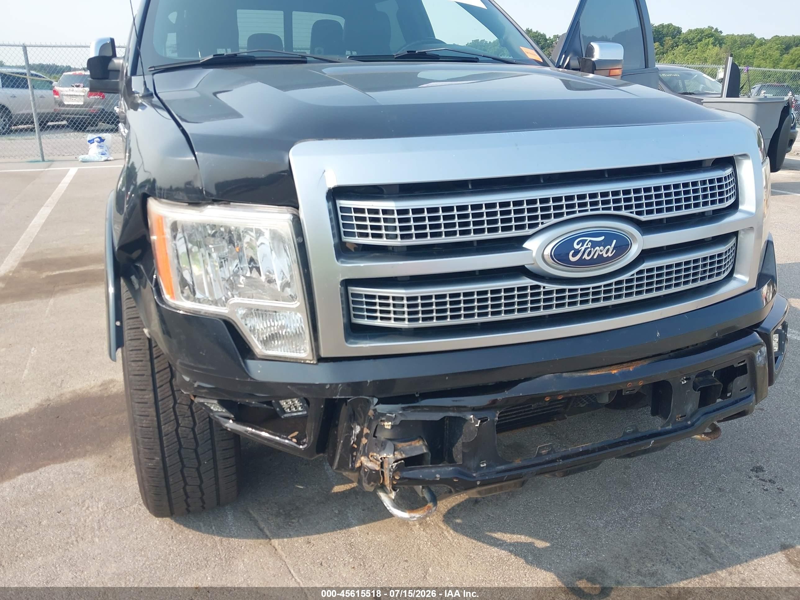 2012 Ford F-150 Platinum Black vin: 1FTFW1ET6CFA00426