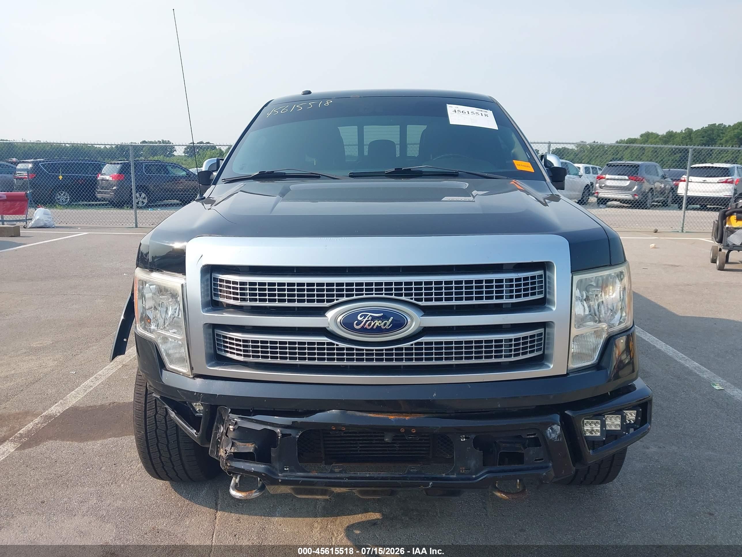 2012 Ford F-150 Platinum Black vin: 1FTFW1ET6CFA00426