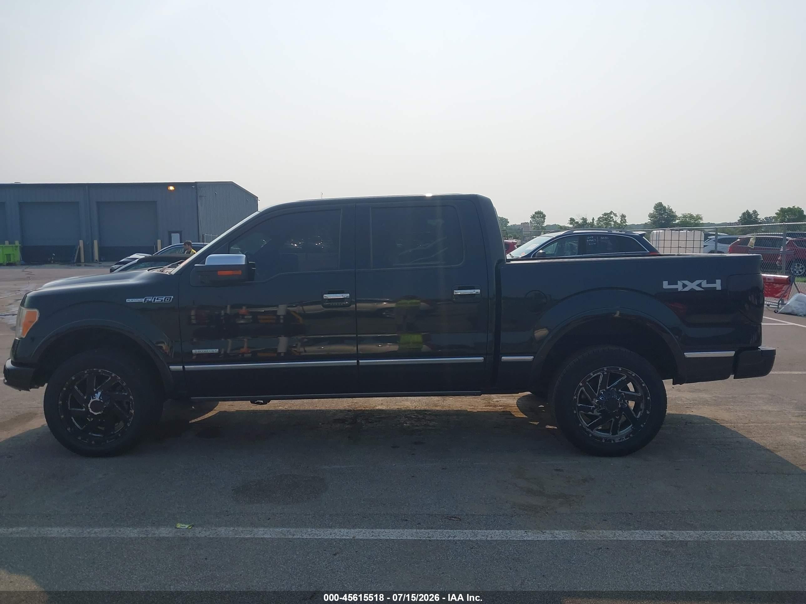 2012 Ford F-150 Platinum Black vin: 1FTFW1ET6CFA00426