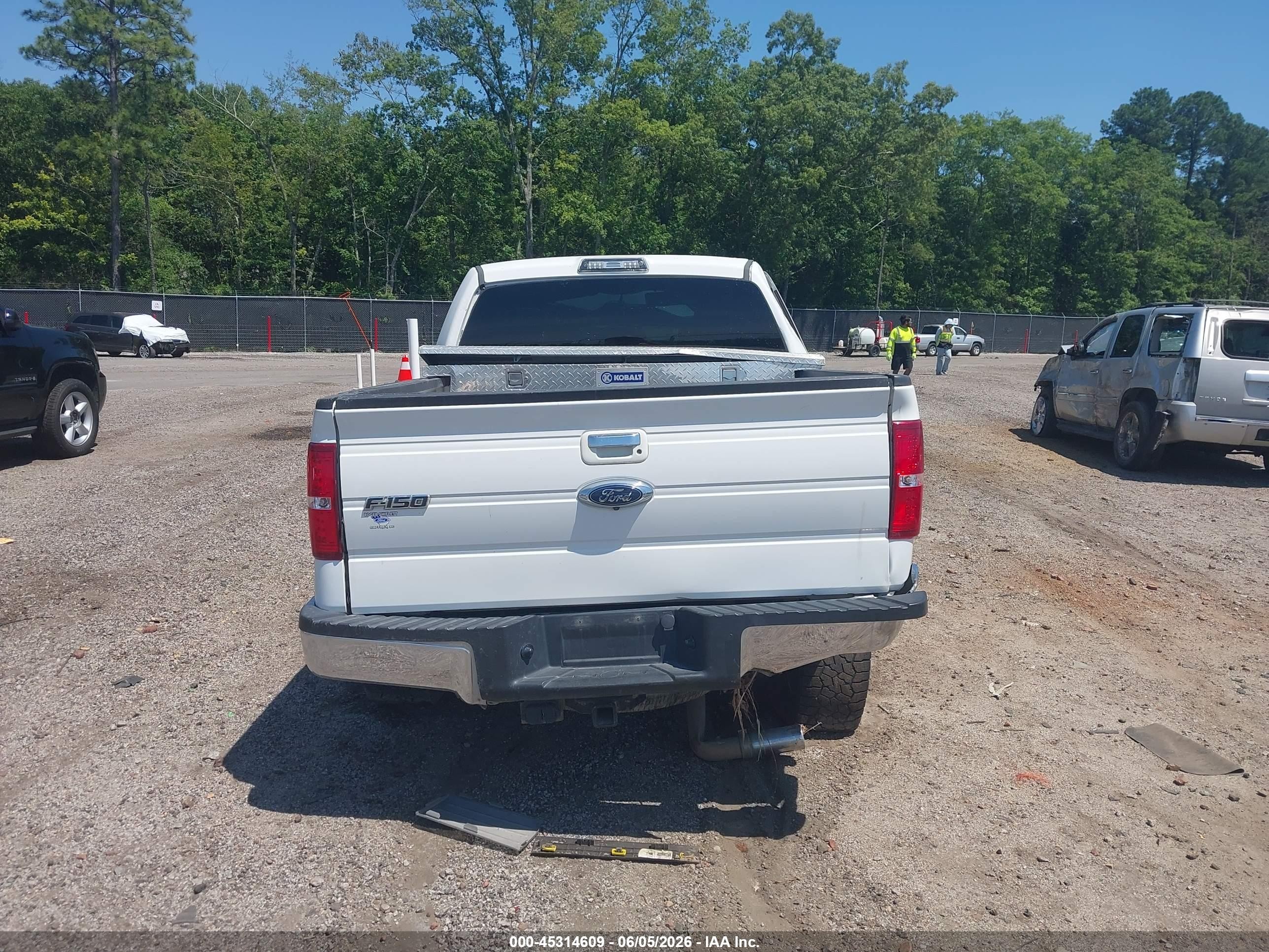 2012 Ford F-150 Xlt White vin: 1FTFW1ET6CFA09059