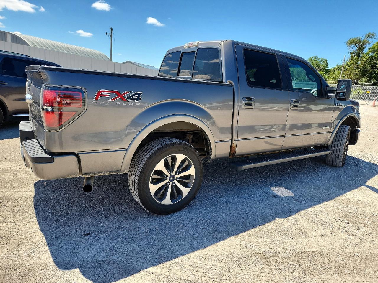 2012 Ford F150 Supercrew Gray vin: 1FTFW1ET6CFA29652