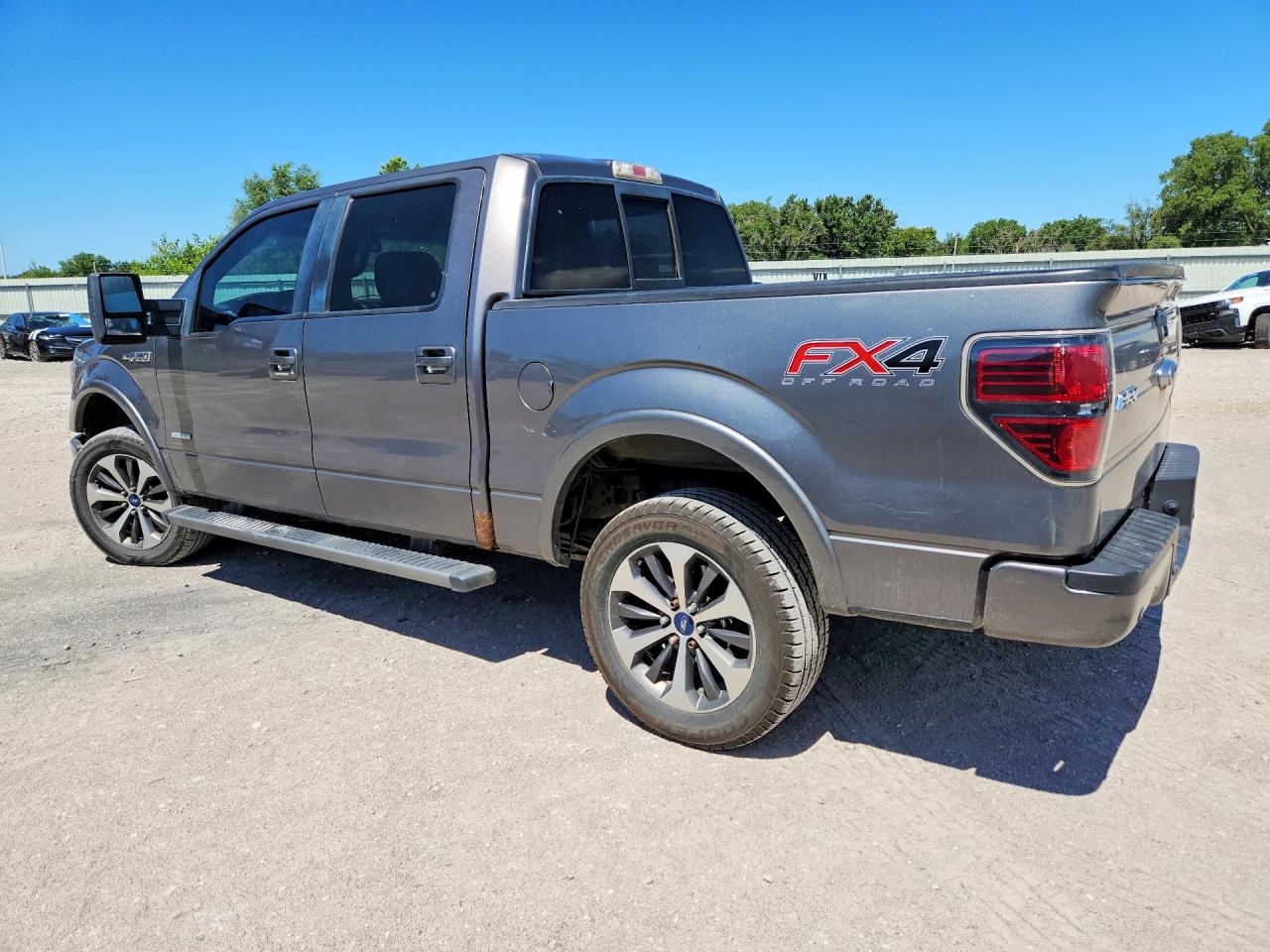 2012 Ford F150 Supercrew Gray vin: 1FTFW1ET6CFA29652