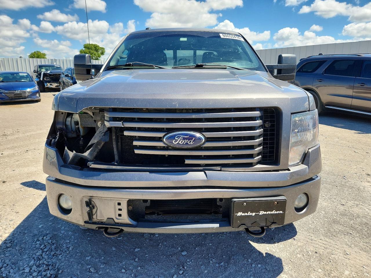2012 Ford F150 Supercrew Gray vin: 1FTFW1ET6CFA29652