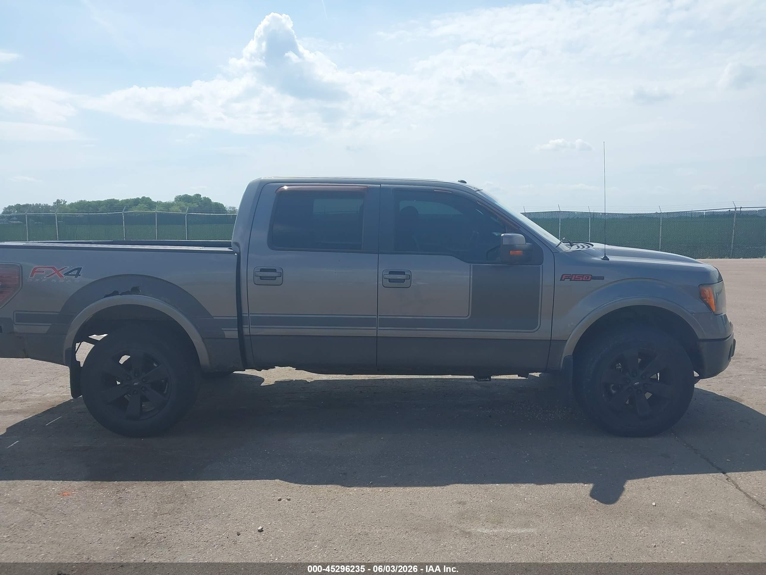 2012 Ford F-150 Fx4 Gray vin: 1FTFW1ET6CFA49299