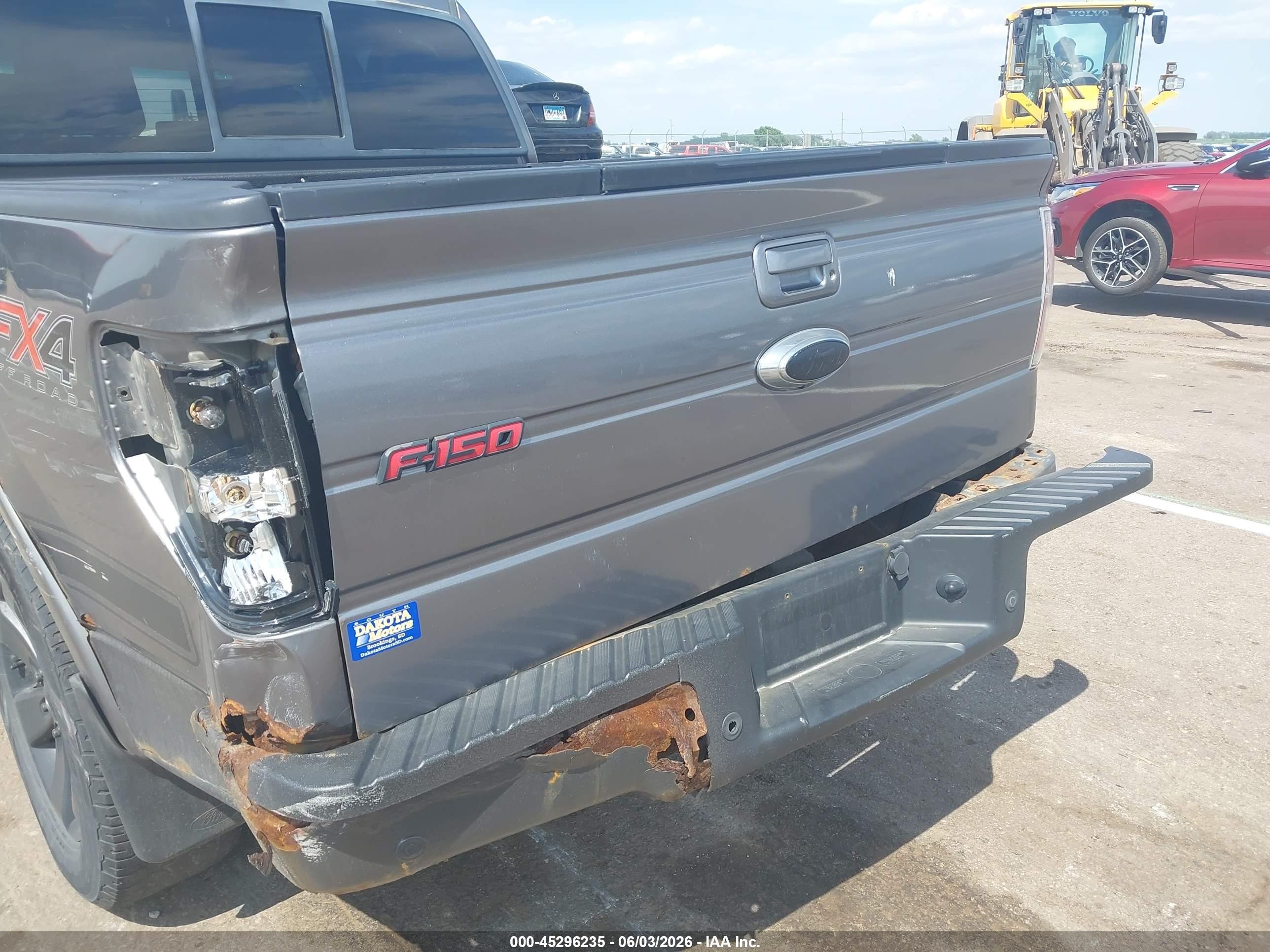 2012 Ford F-150 Fx4 Gray vin: 1FTFW1ET6CFA49299