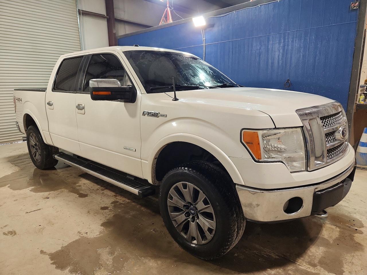 2012 Ford F-150 Supercrew White vin: 1FTFW1ET6CFA85428