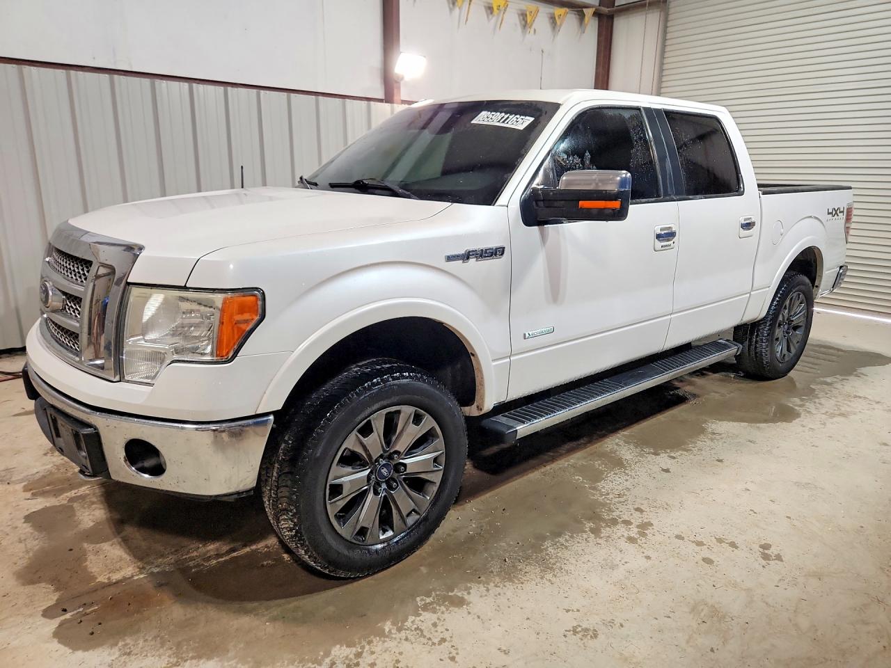 2012 Ford F-150 Supercrew White vin: 1FTFW1ET6CFA85428